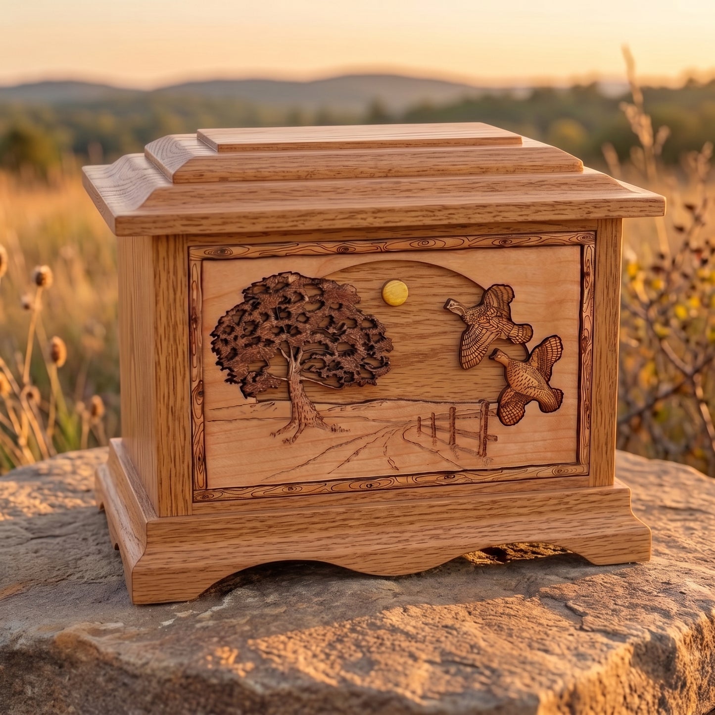 Ambassador Heartland Quail Wood Memorial