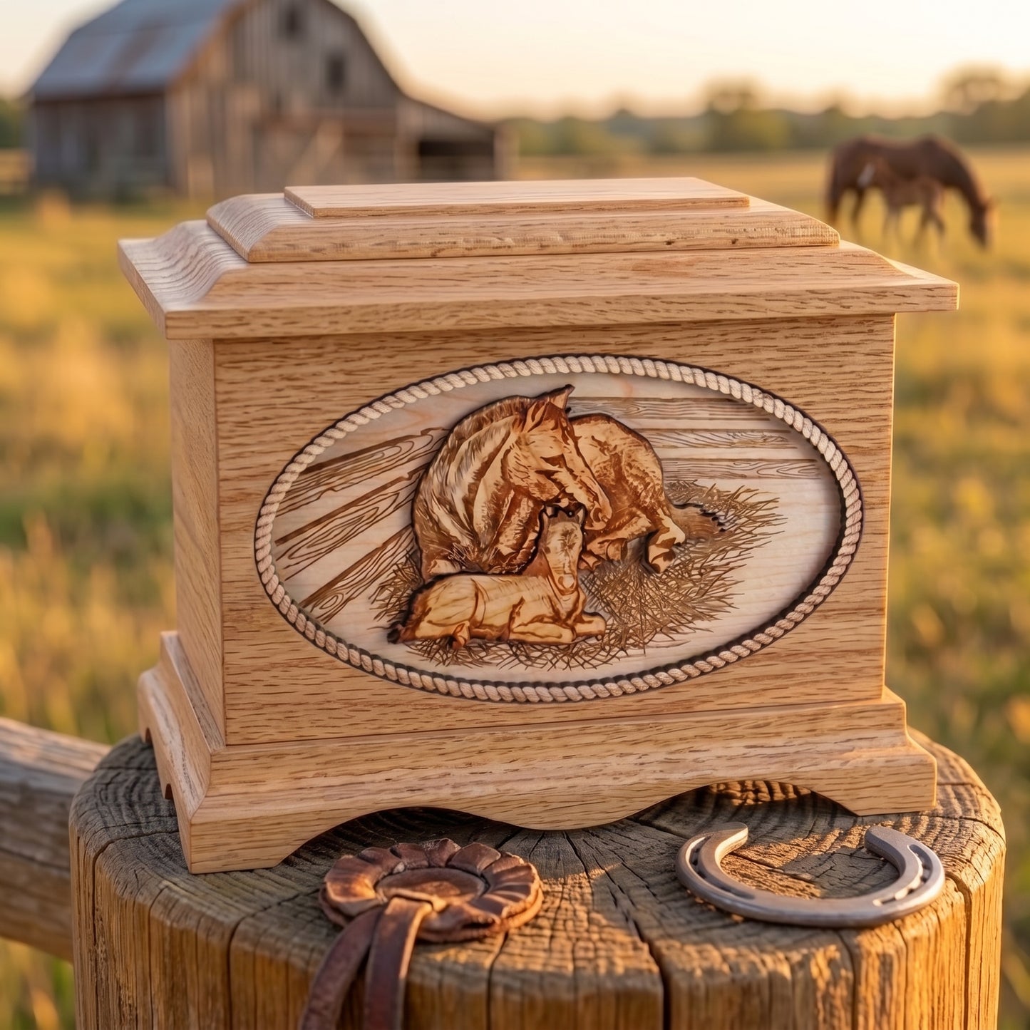 Ambassador Mother's Love Wood Memorial