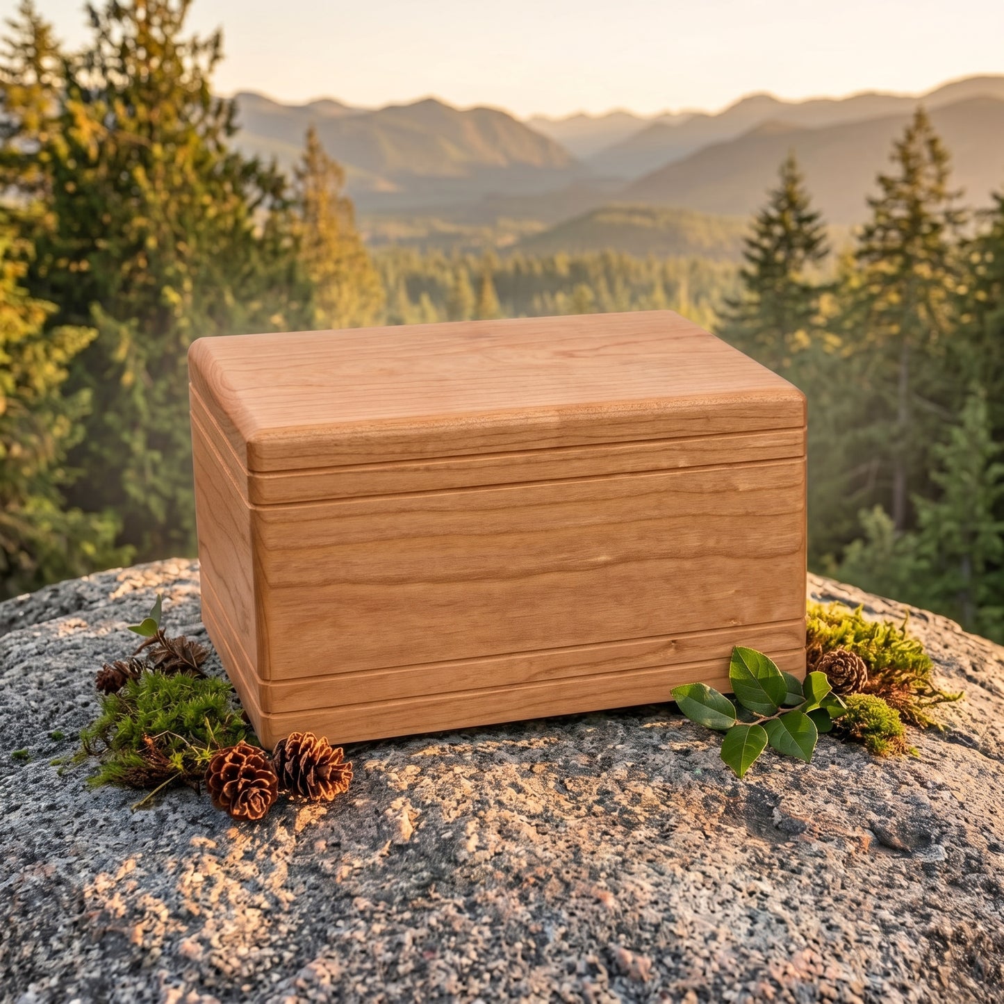 Boxwood Memorial Urn