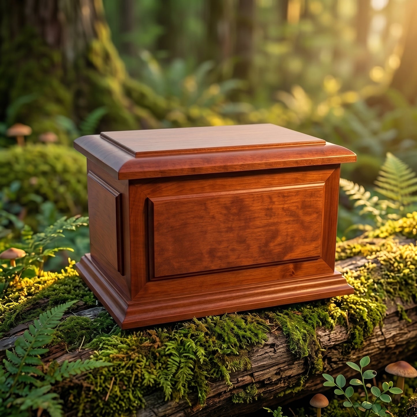 Boston II Companion Wood Urn