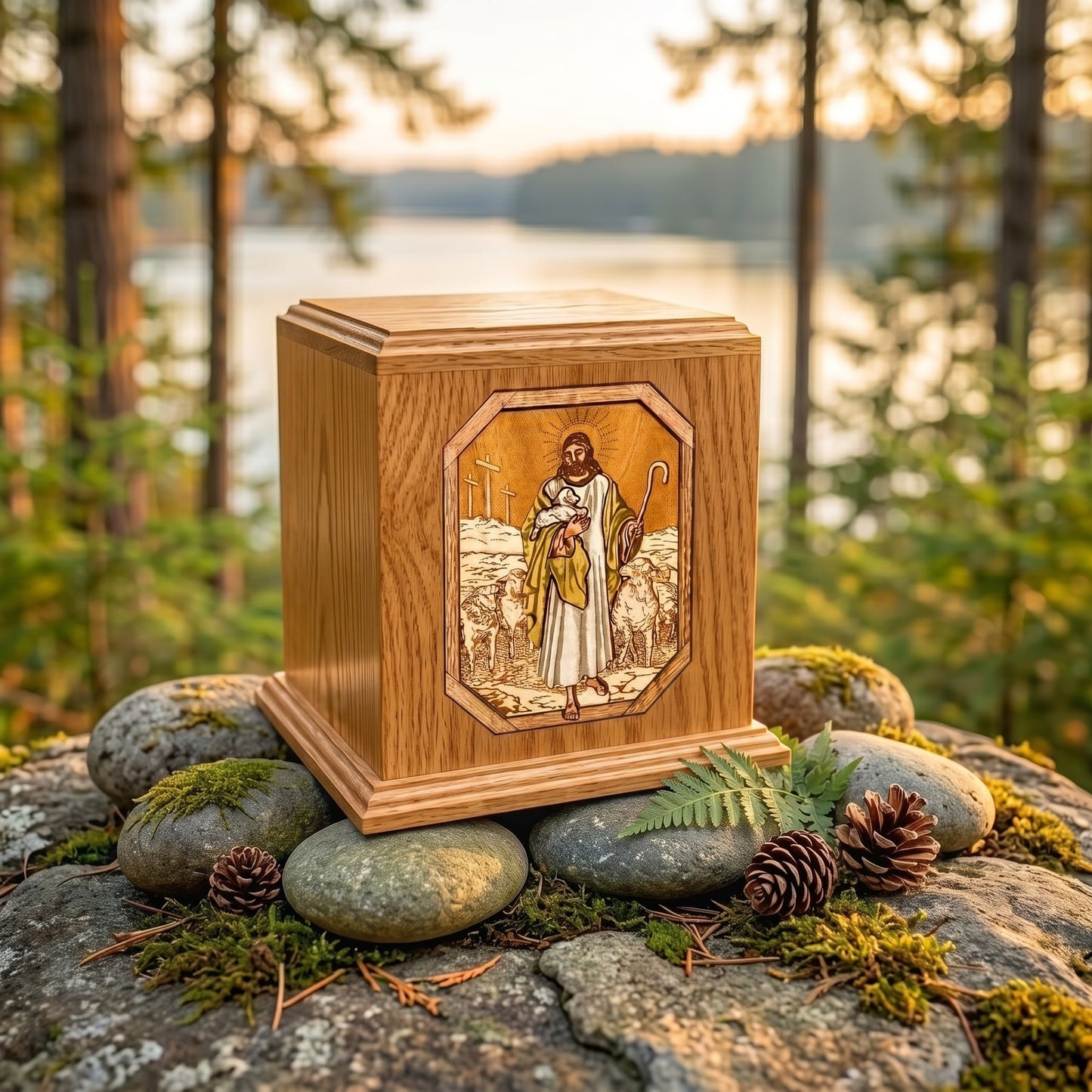 The Lord Is My Shepherd Companion Urn