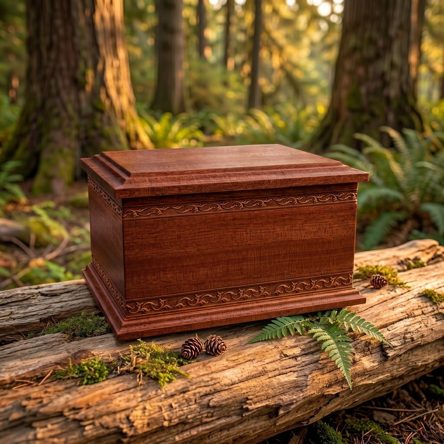 Laser Art Carving Companion Urn