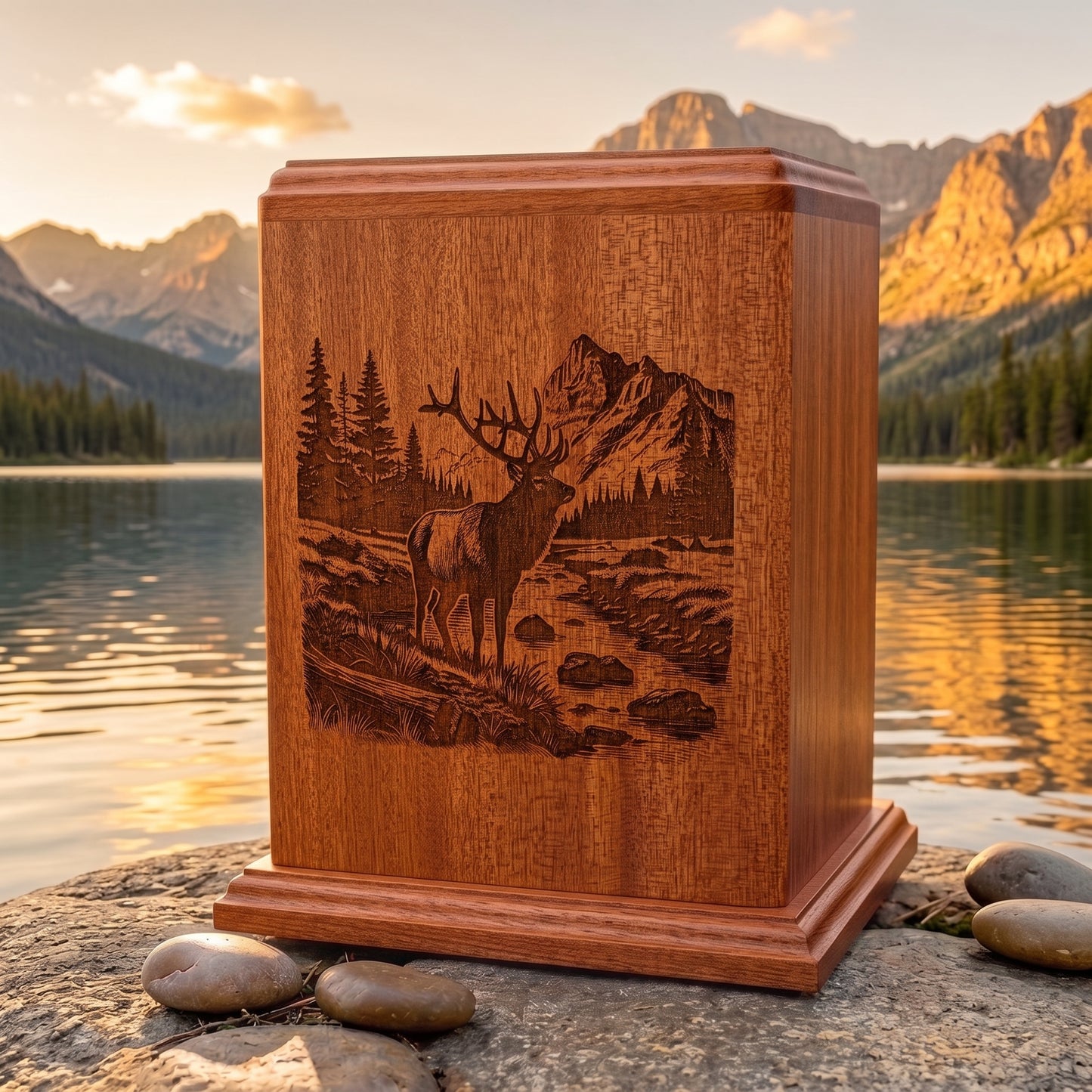 Corinthian Elk Stream Wood Memorial