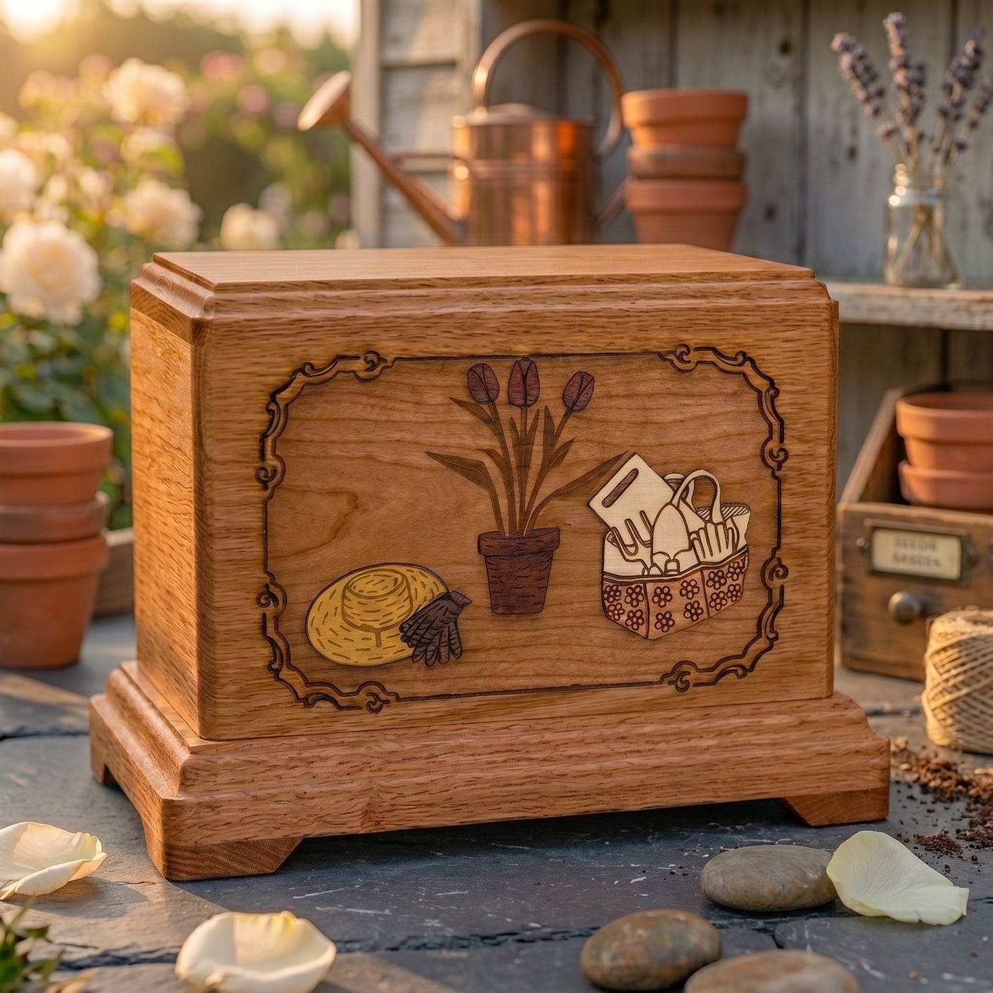 Hampton Gardening Wood Memorial