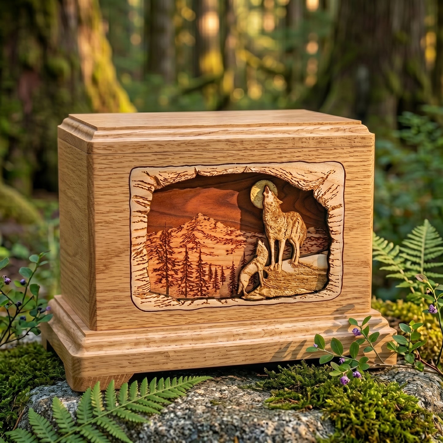 Hampton Moonlight Serenade Wood Memorial