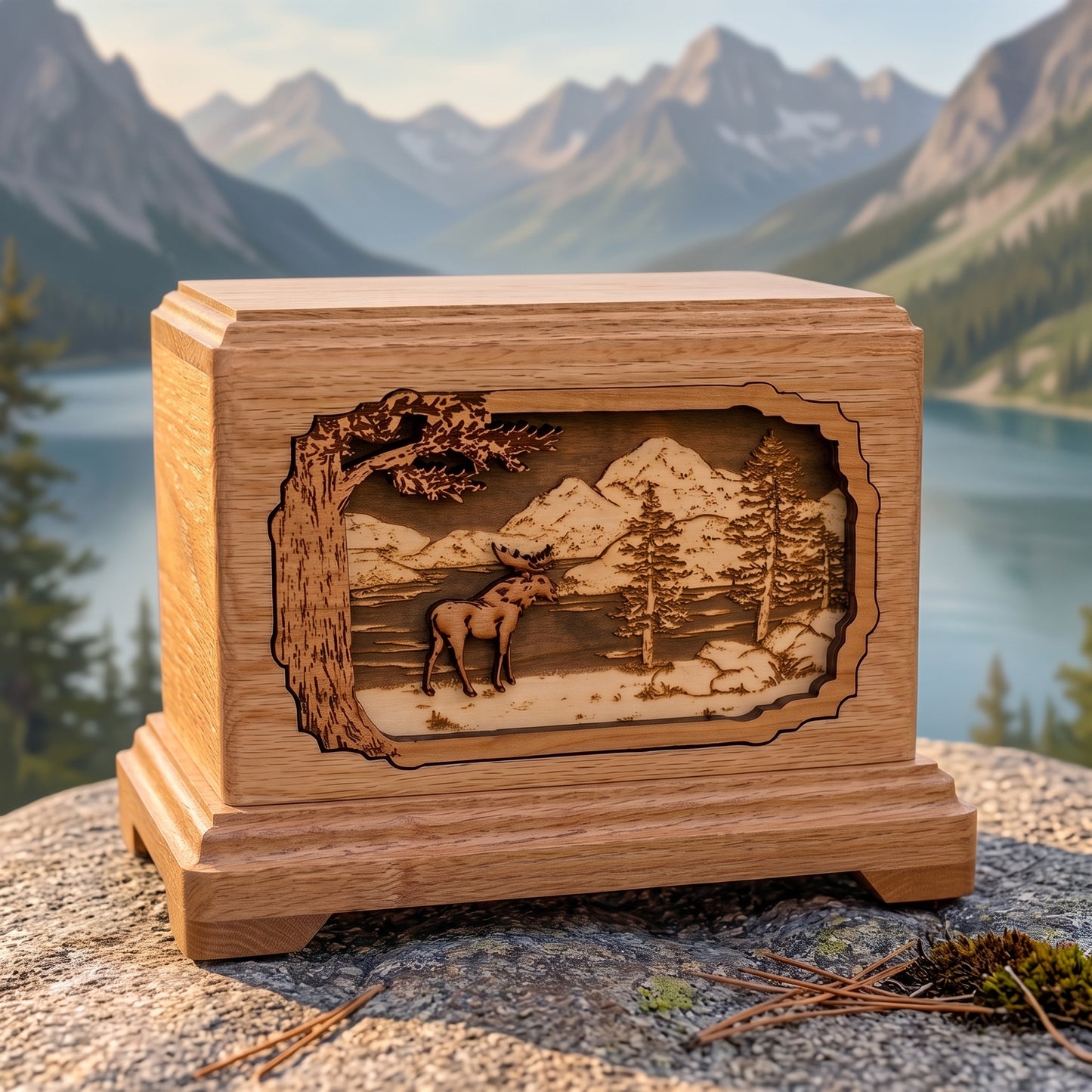 Hampton Mountain Lakes Moose Wood Memorial