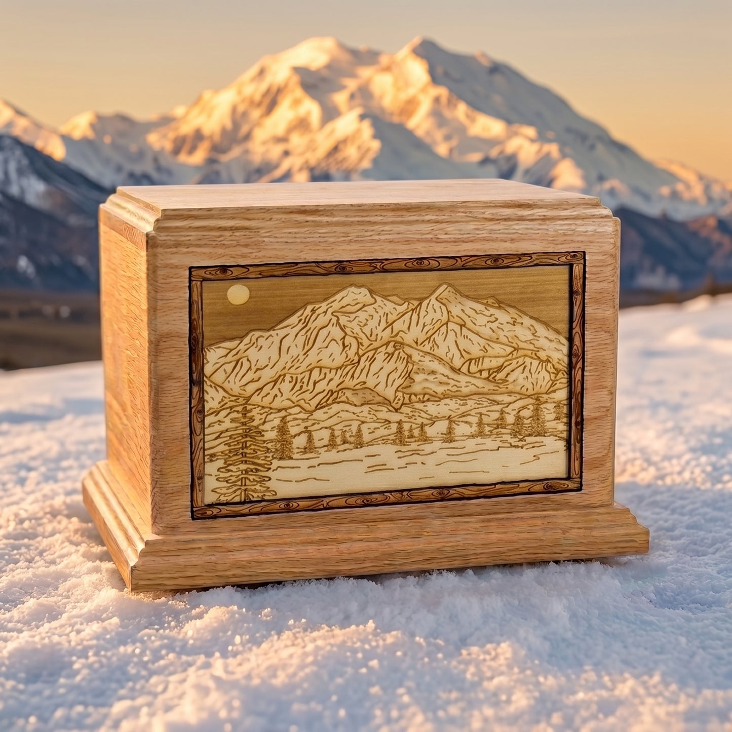 Hampton Mt McKinley Wood Memorial