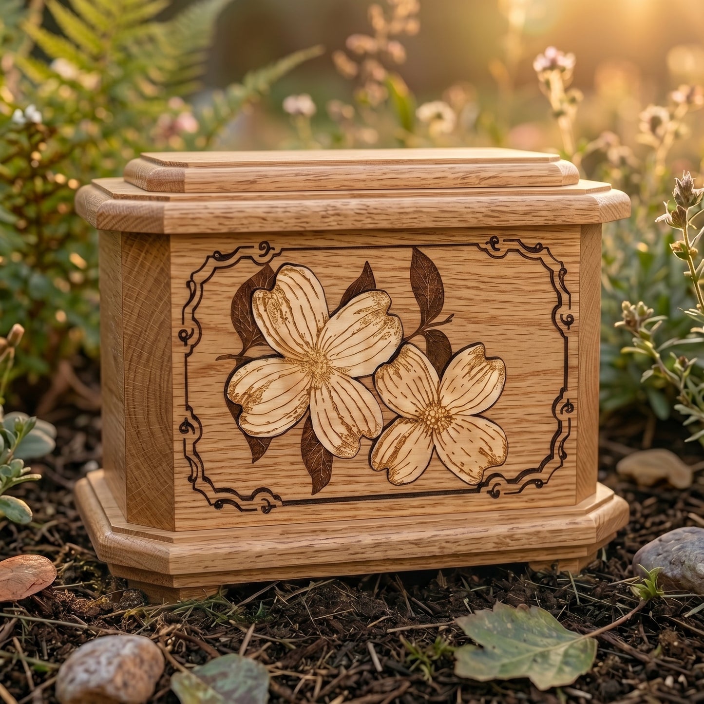 Octogon Dogwood Wood Memorial