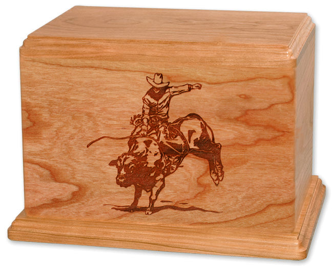 Hampton Bull Rider Wood Memorial