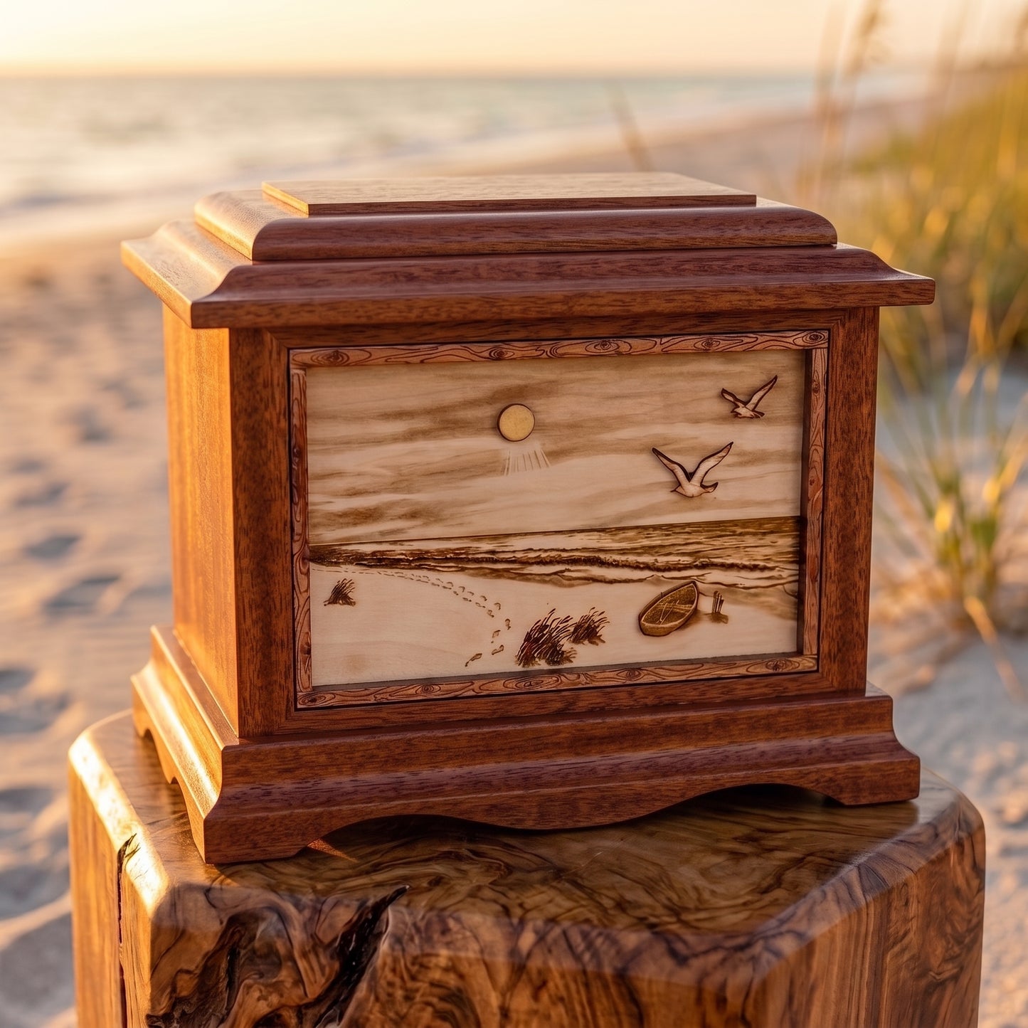 Ambassador A Walk On The Beach Wood Memorial