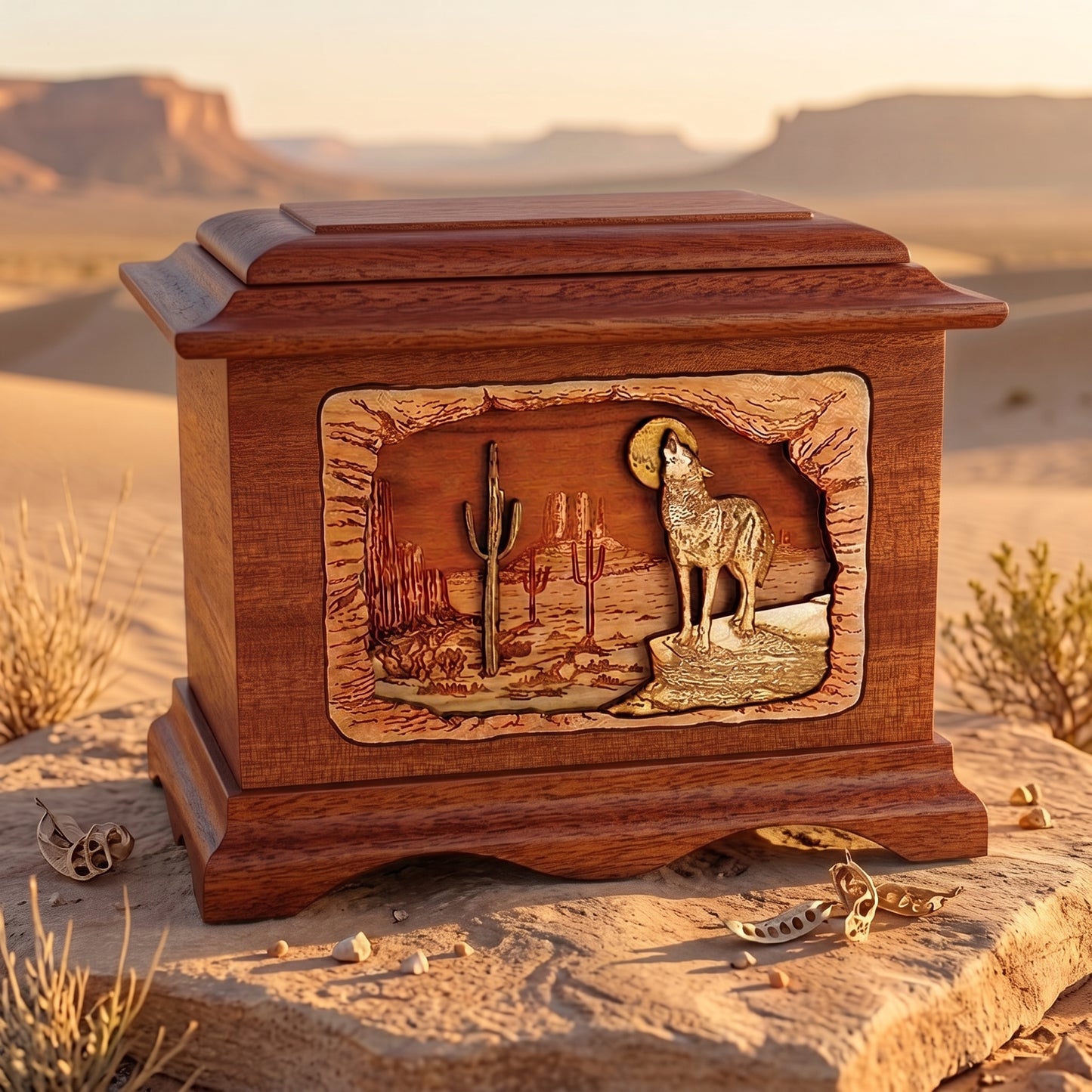 Ambassador Desert Moon Wood Memorial