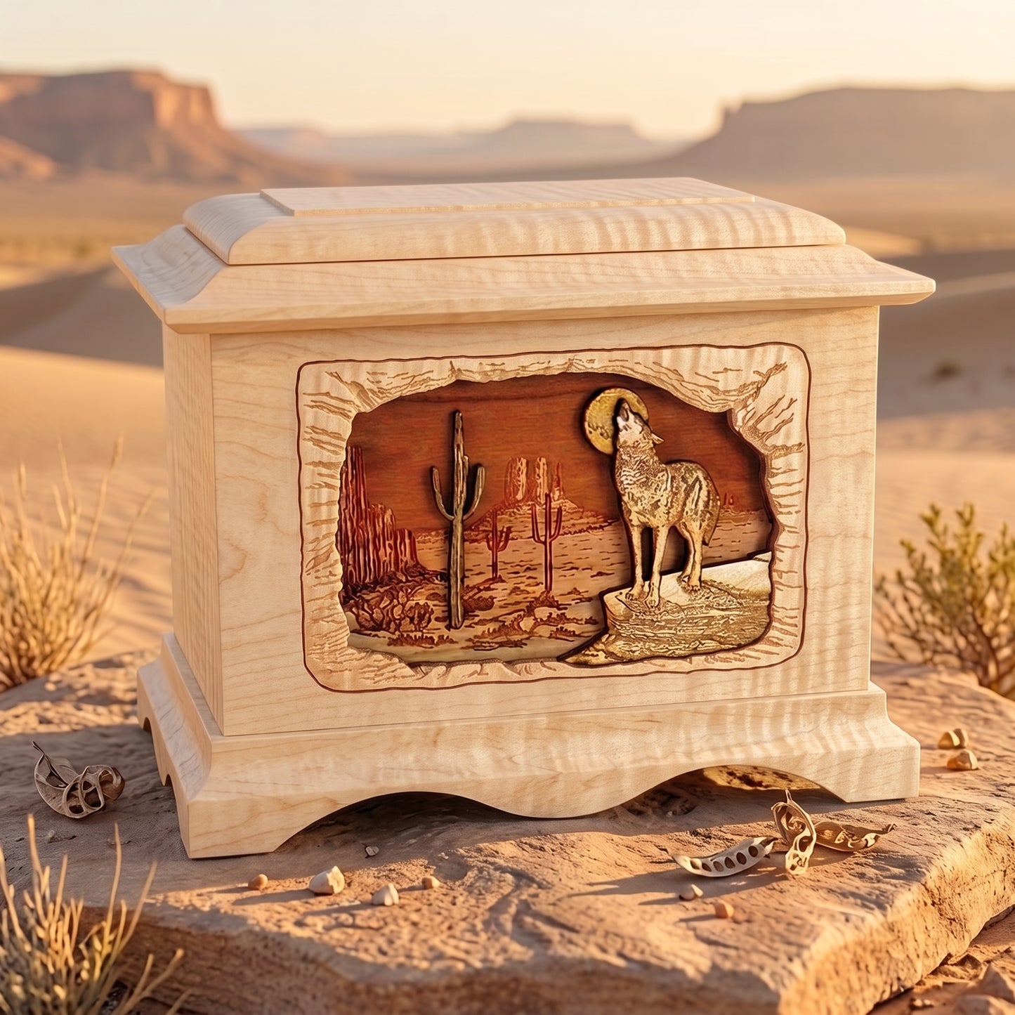 Ambassador Desert Moon Wood Memorial