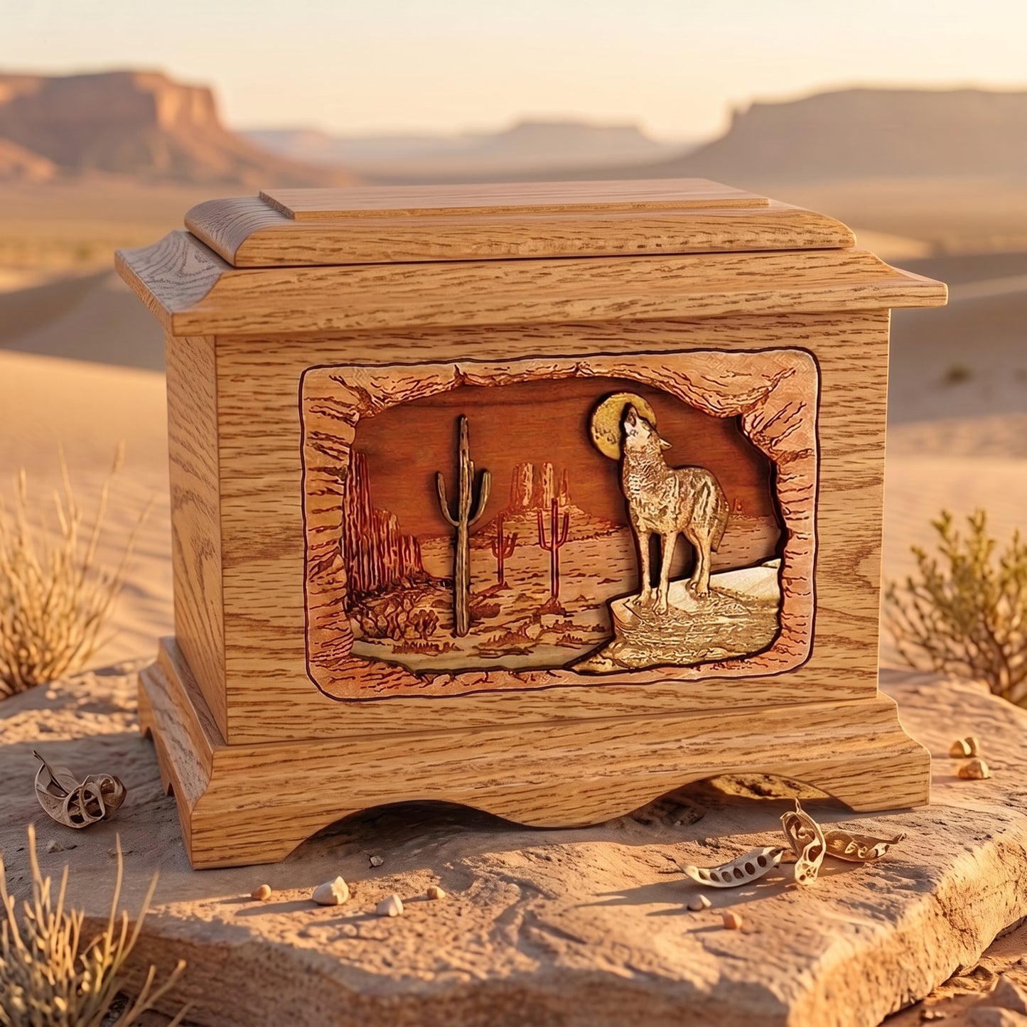 Ambassador Desert Moon Wood Memorial