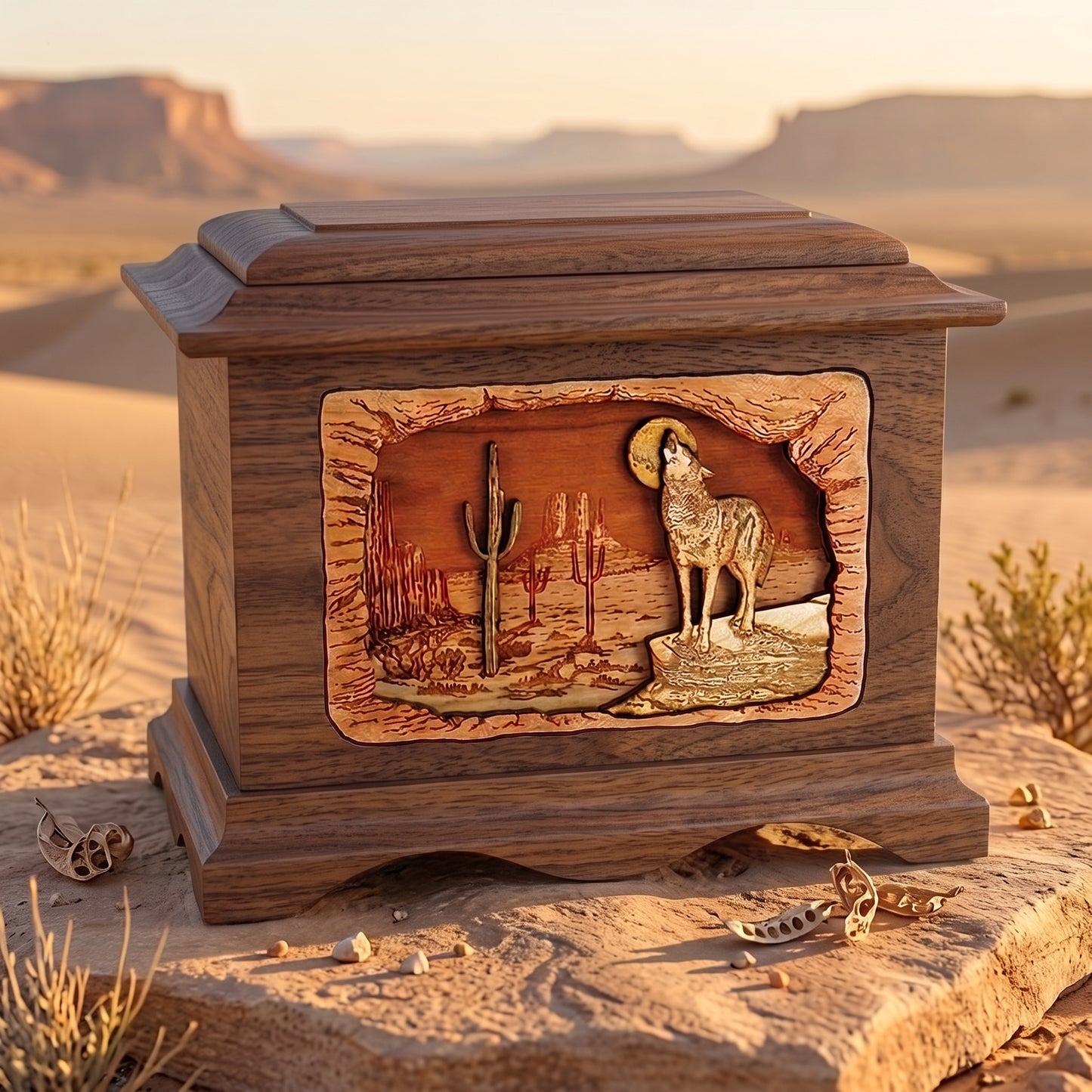 Ambassador Desert Moon Wood Memorial
