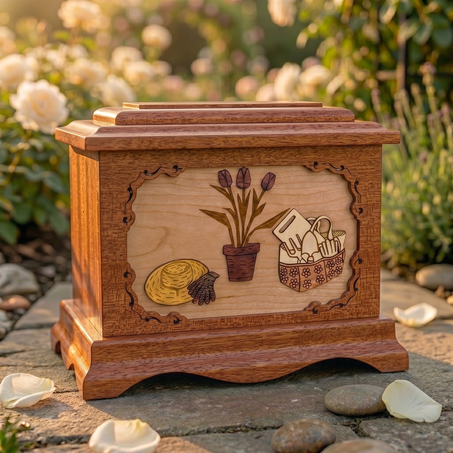 Ambassador Gardening Wood Memorial