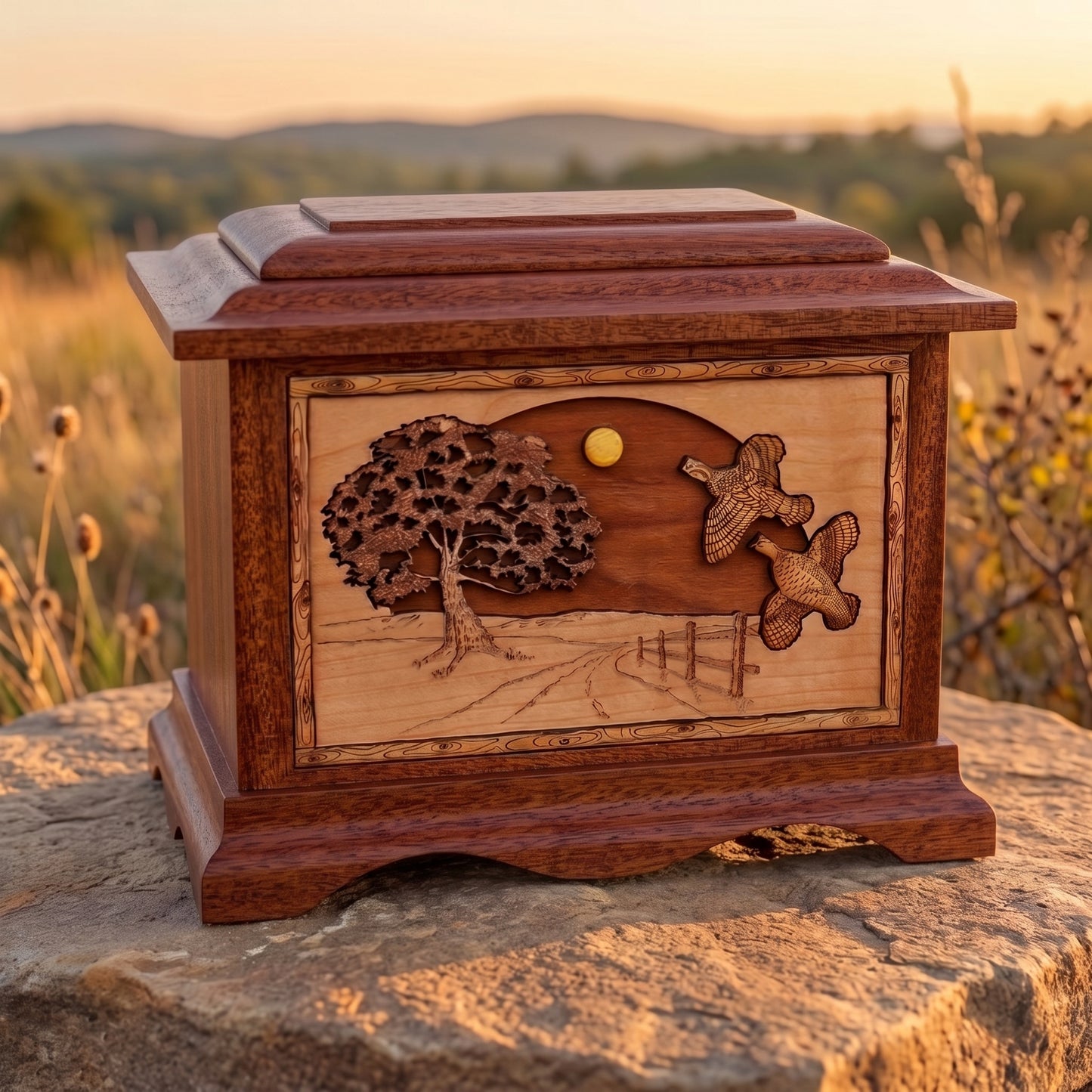 Ambassador Heartland Quail Wood Memorial