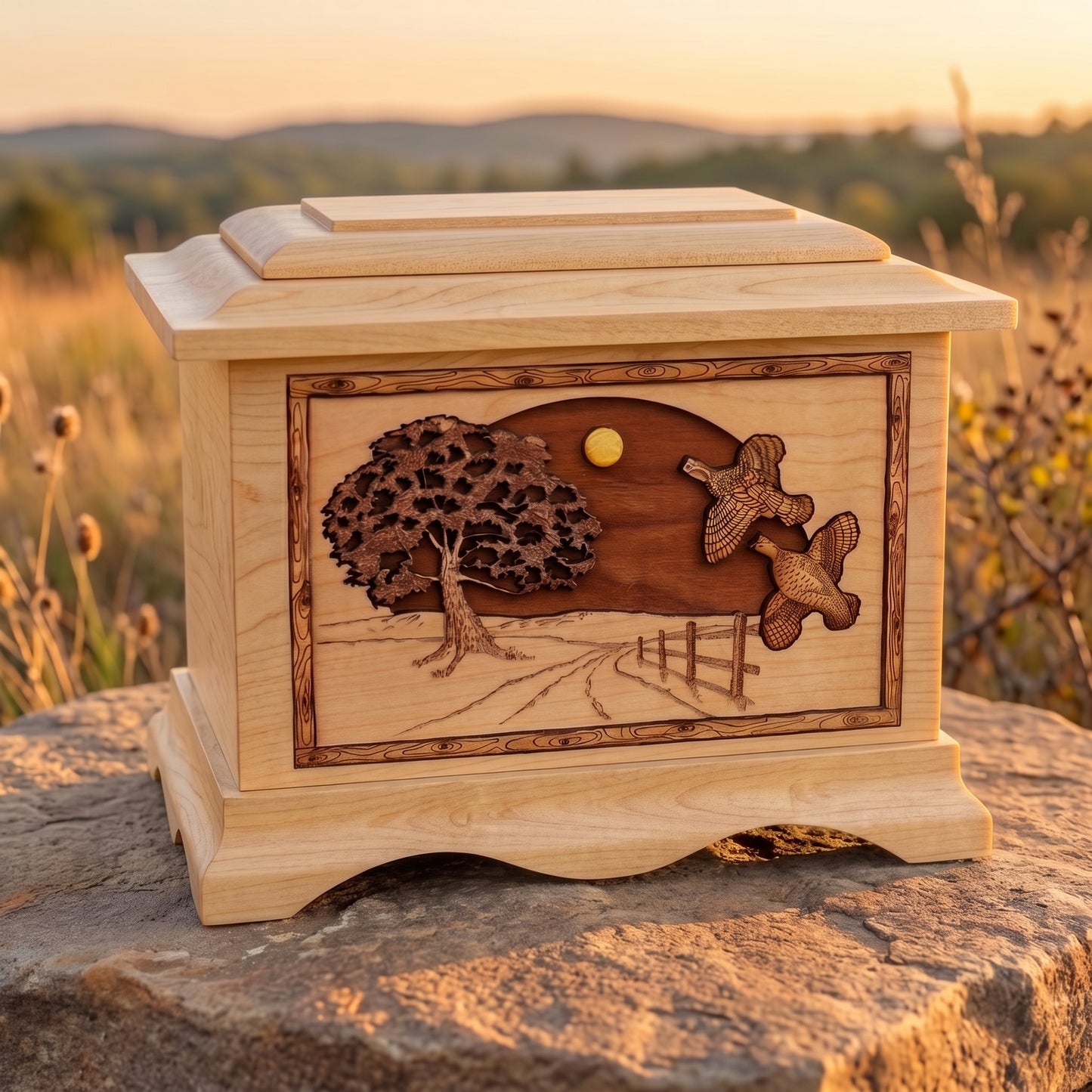 Ambassador Heartland Quail Wood Memorial