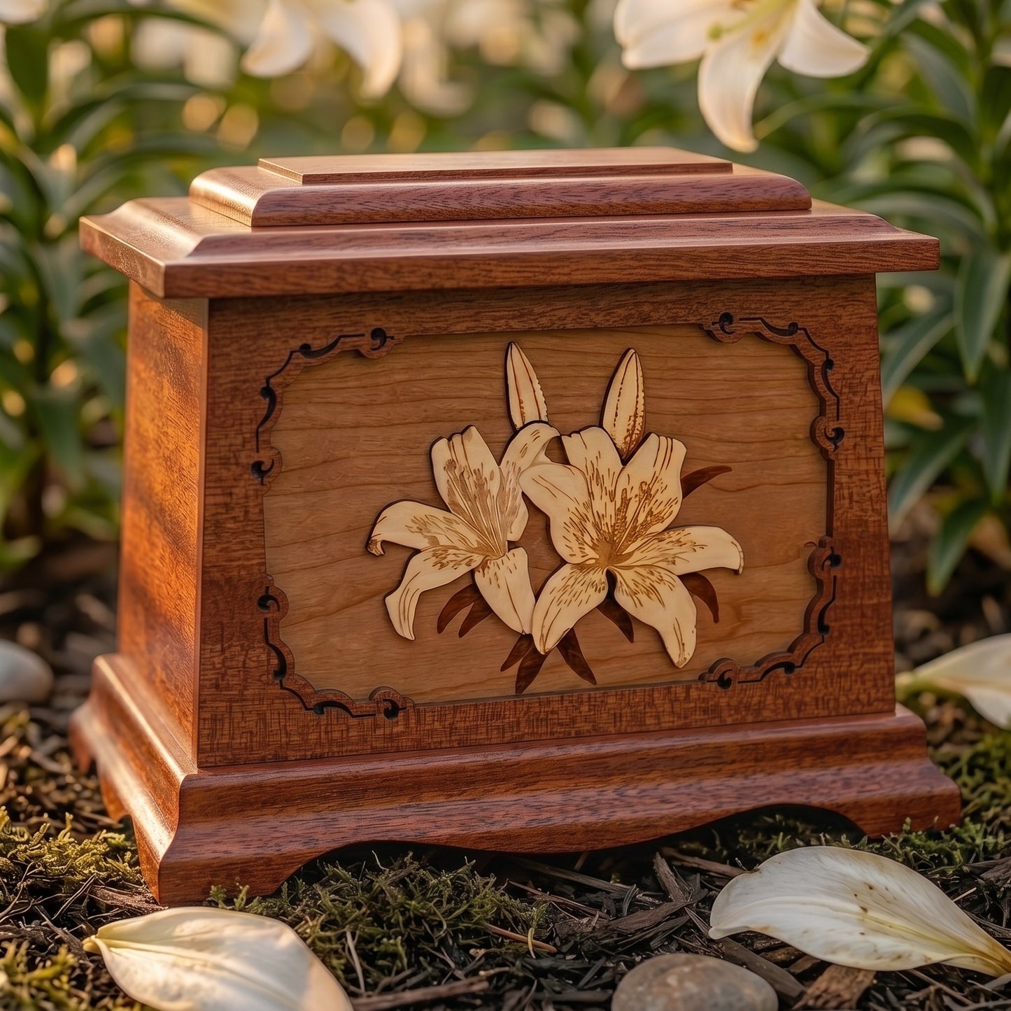 Ambassador Lilies Wood Memorial