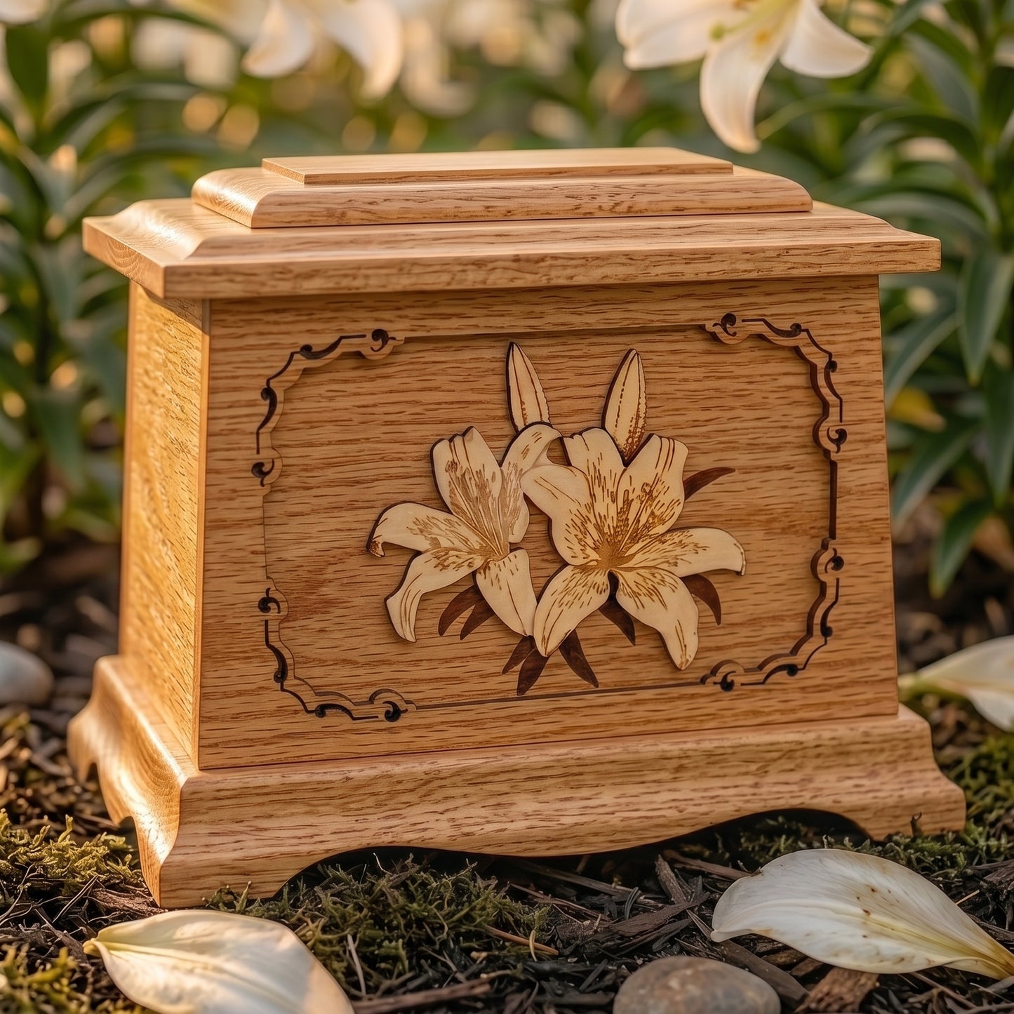 Ambassador Lilies Wood Memorial