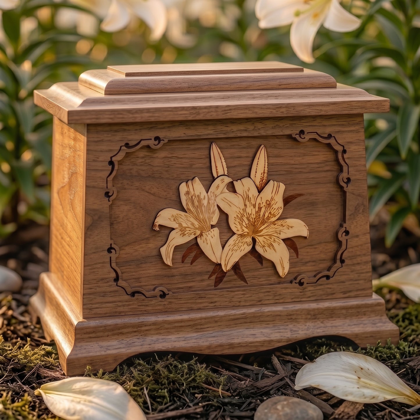 Ambassador Lilies Wood Memorial