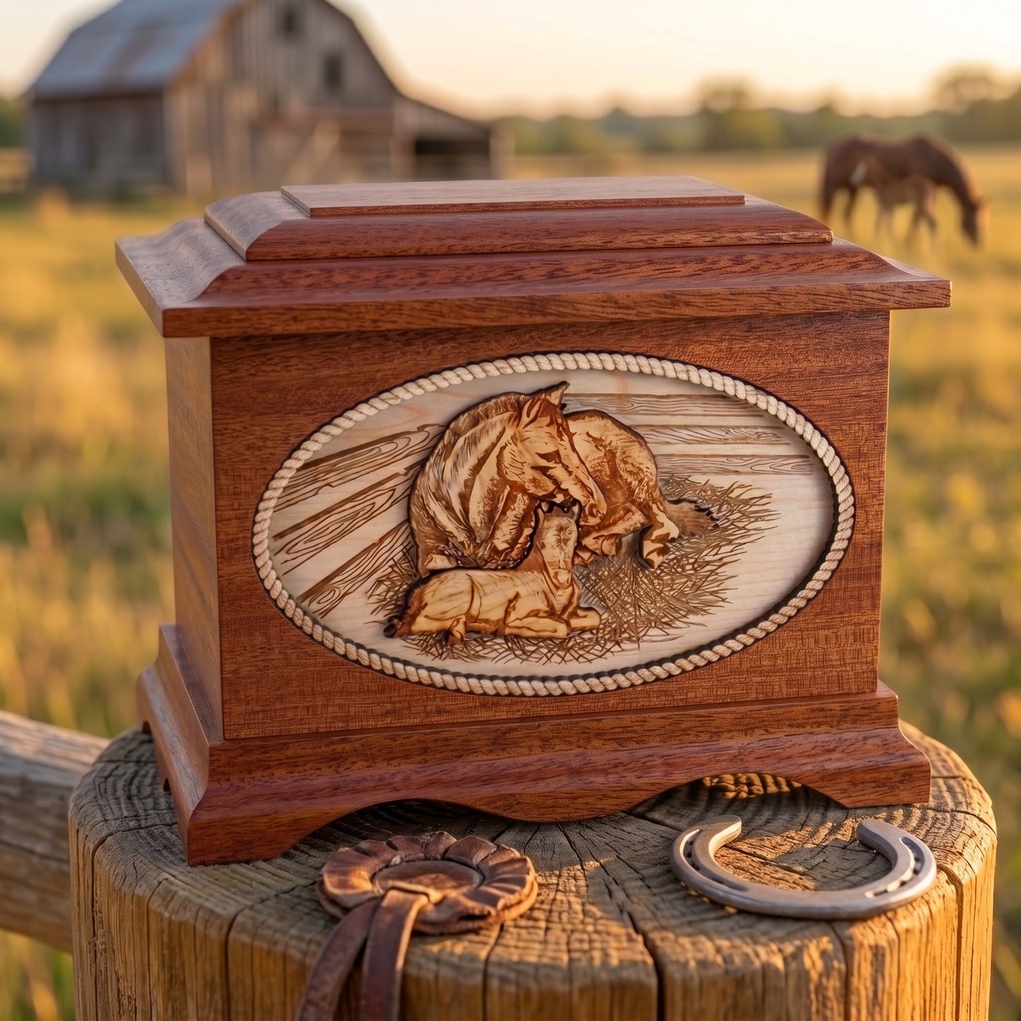 Ambassador Mother's Love Wood Memorial