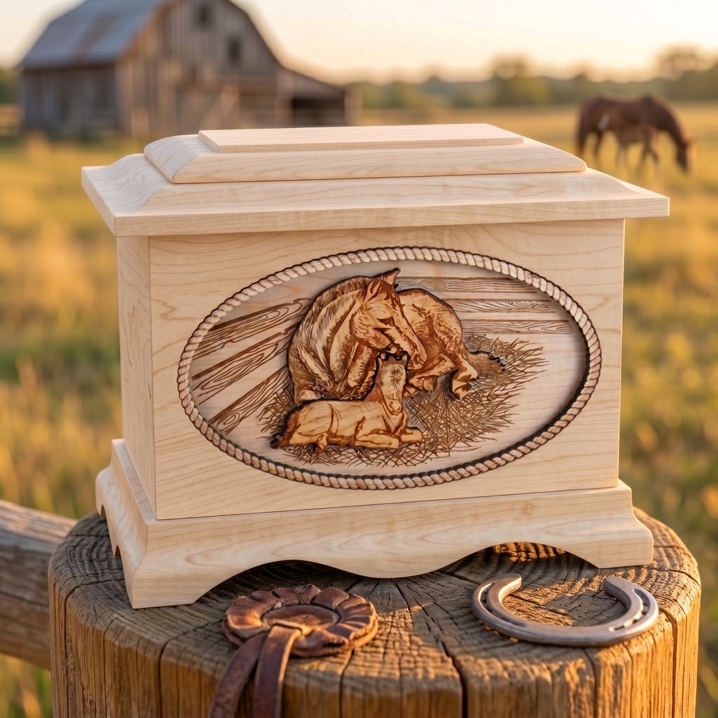 Ambassador Mother's Love Wood Memorial