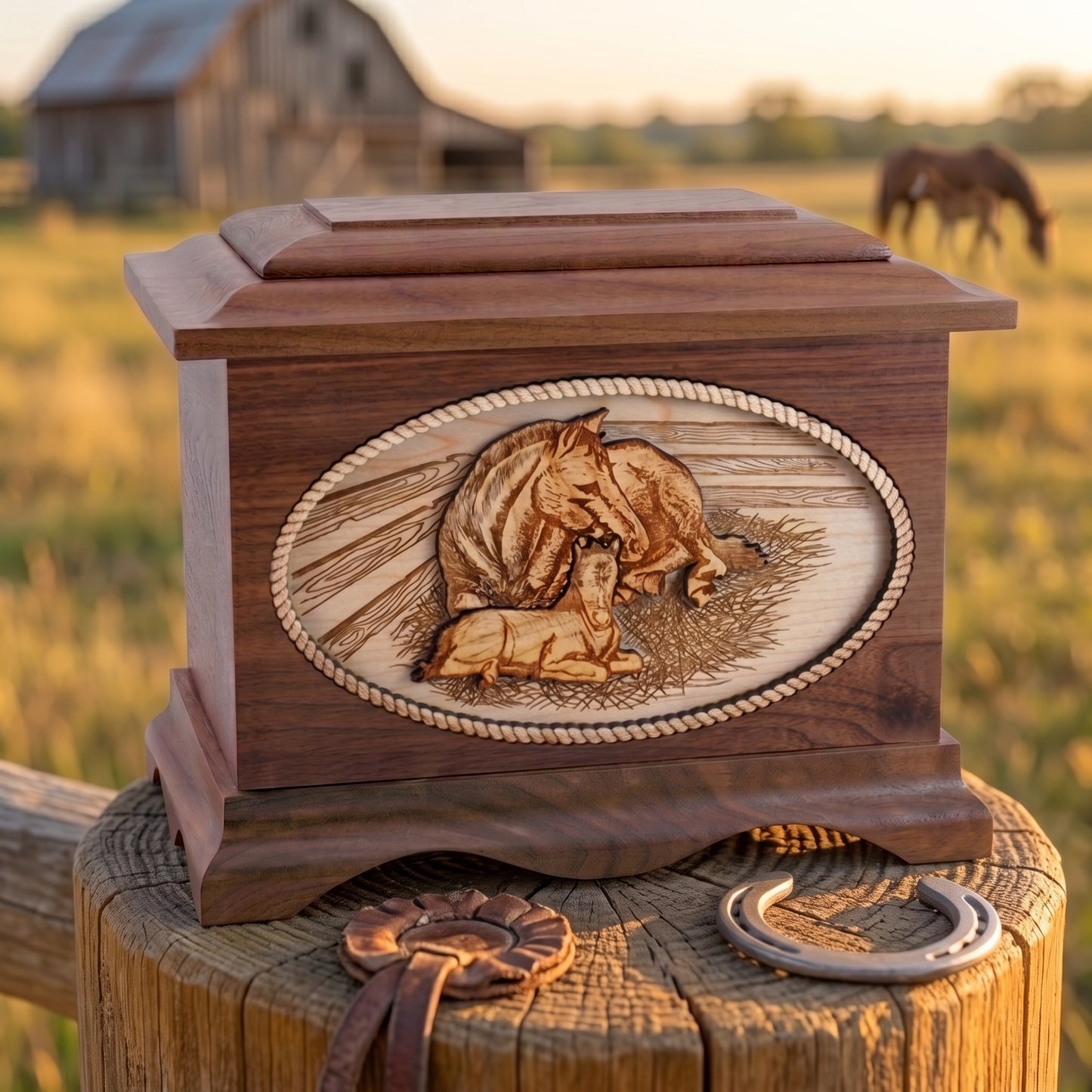 Ambassador Mother's Love Wood Memorial