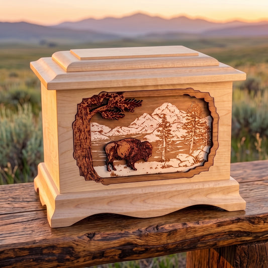 Ambassador Mountain Lakes Bison Wood Memorial