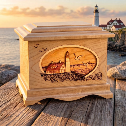 Ambassador Portland Head Lighthouse Wood Memorial