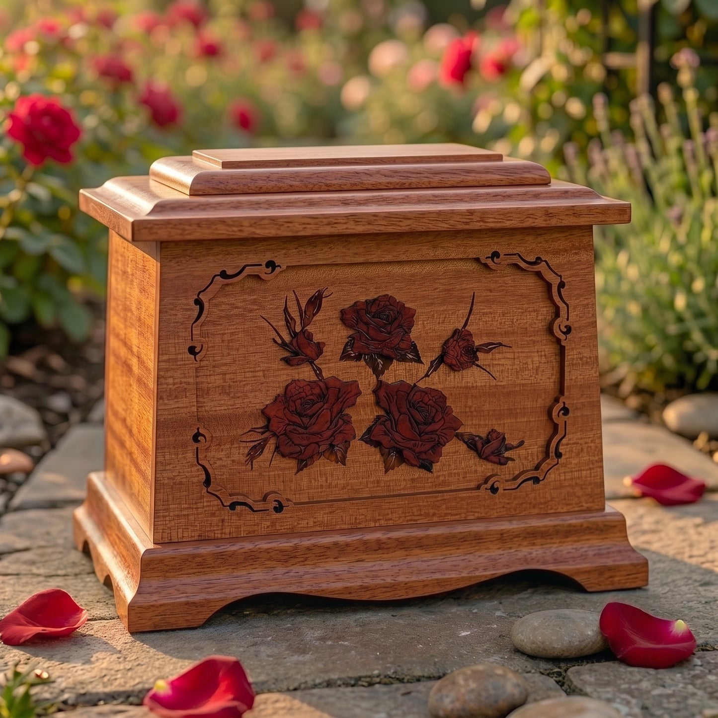 Ambassador Red Roses Wood Memorial