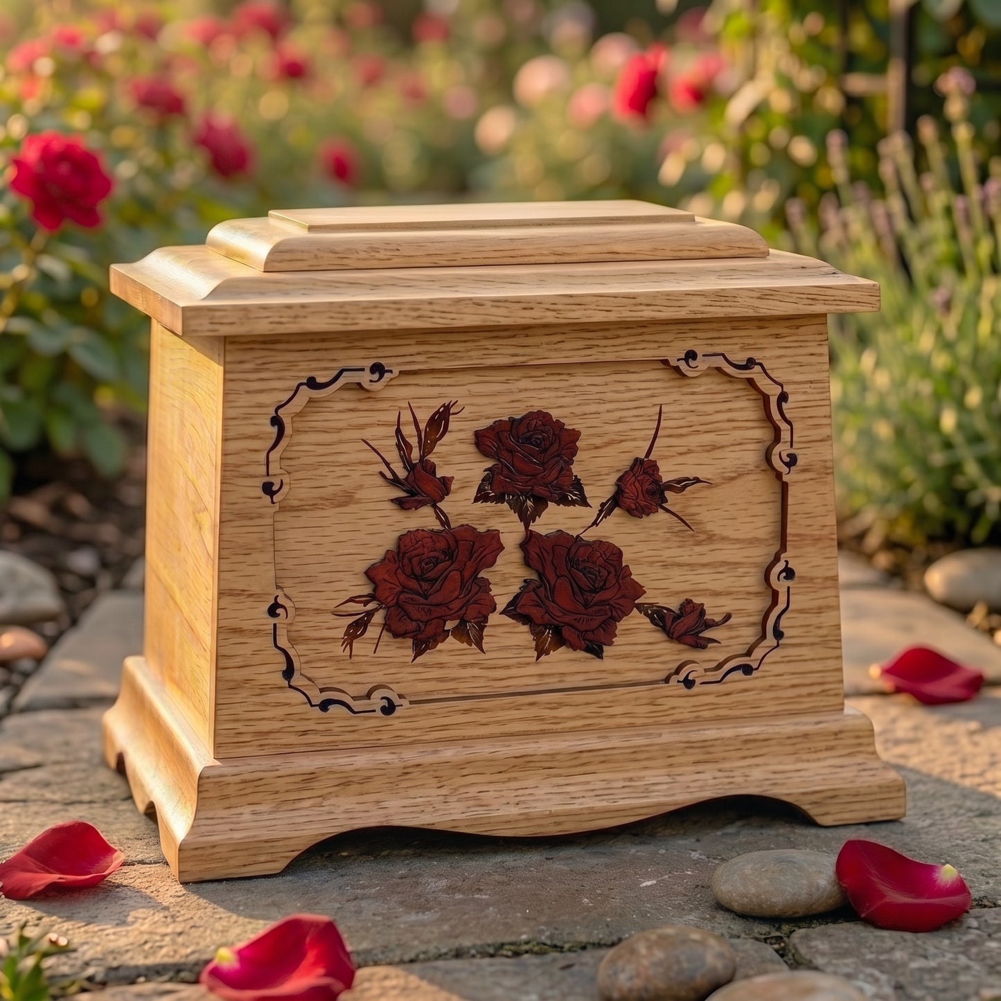 Ambassador Red Roses Wood Memorial