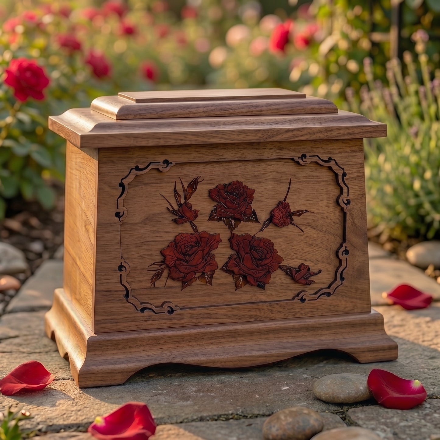 Ambassador Red Roses Wood Memorial
