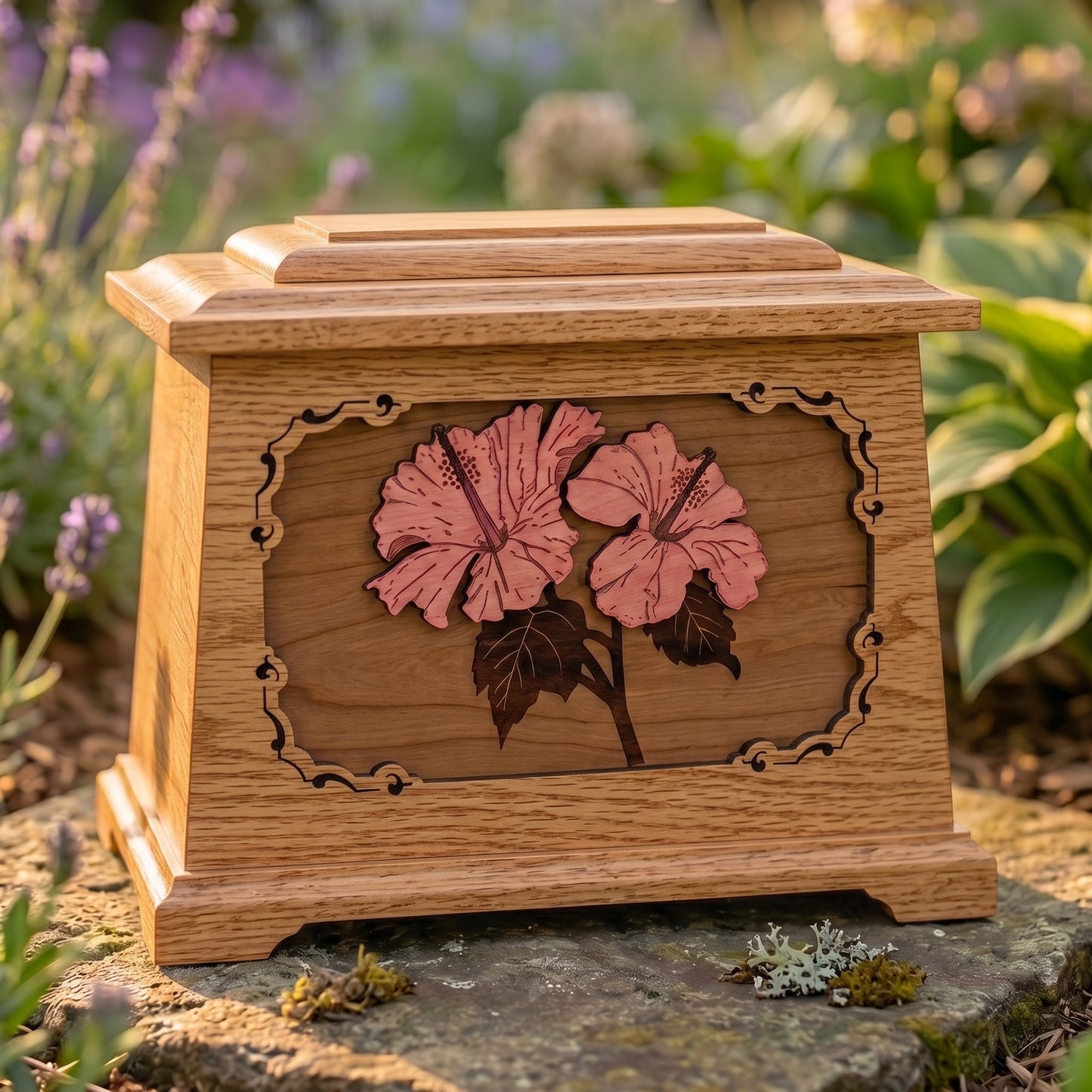 Astoria Hibiscus Wood Memorial
