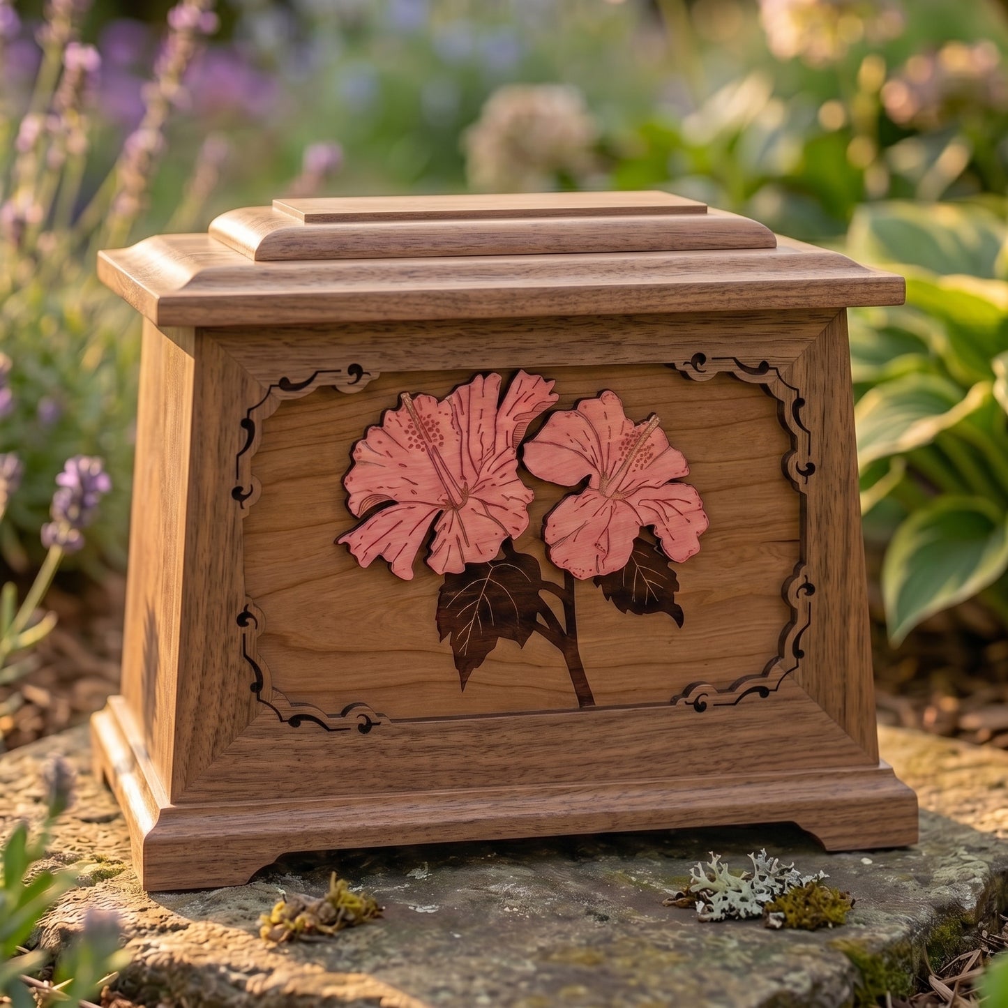 Astoria Hibiscus Wood Memorial