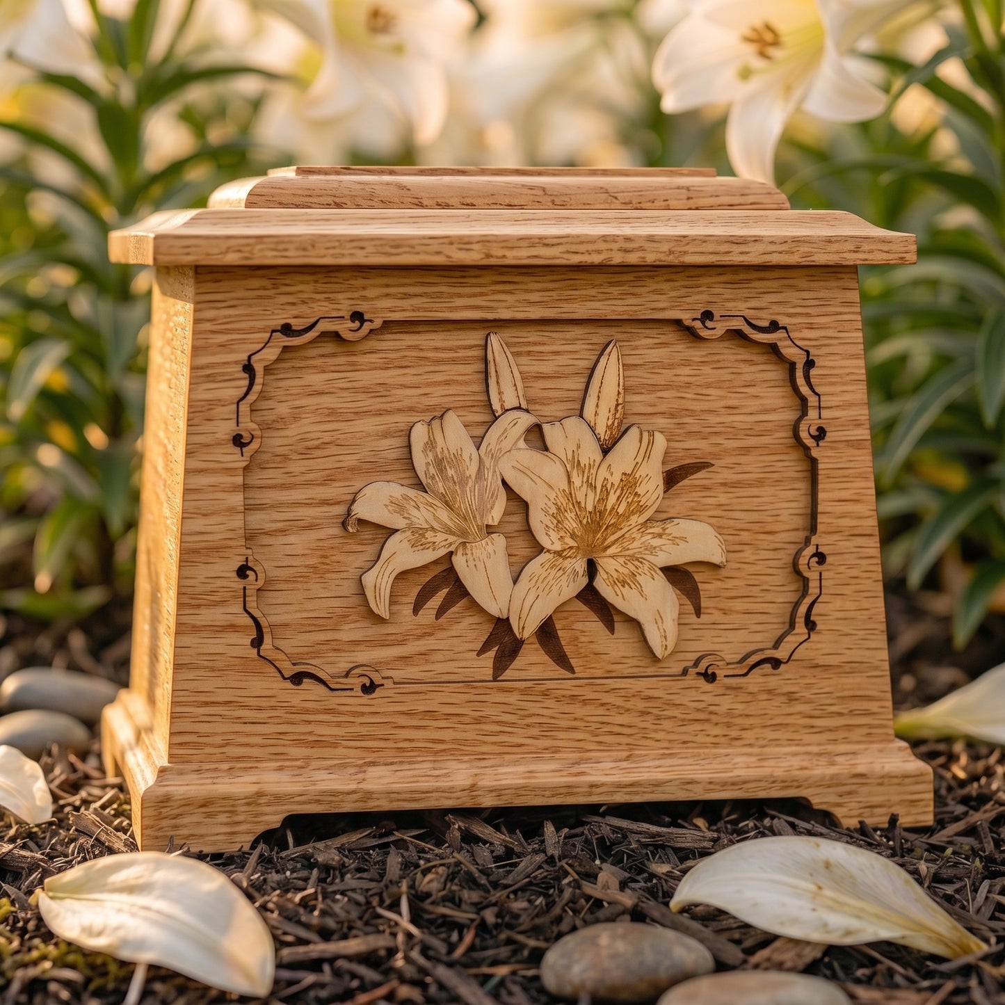 Astoria Lilies Wood Memorial