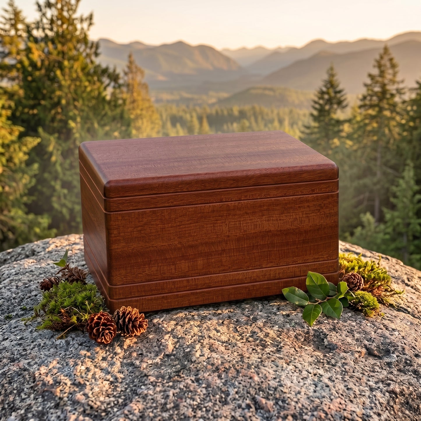 Boxwood Memorial Urn