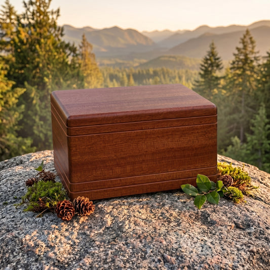Boxwood Memorial Urn