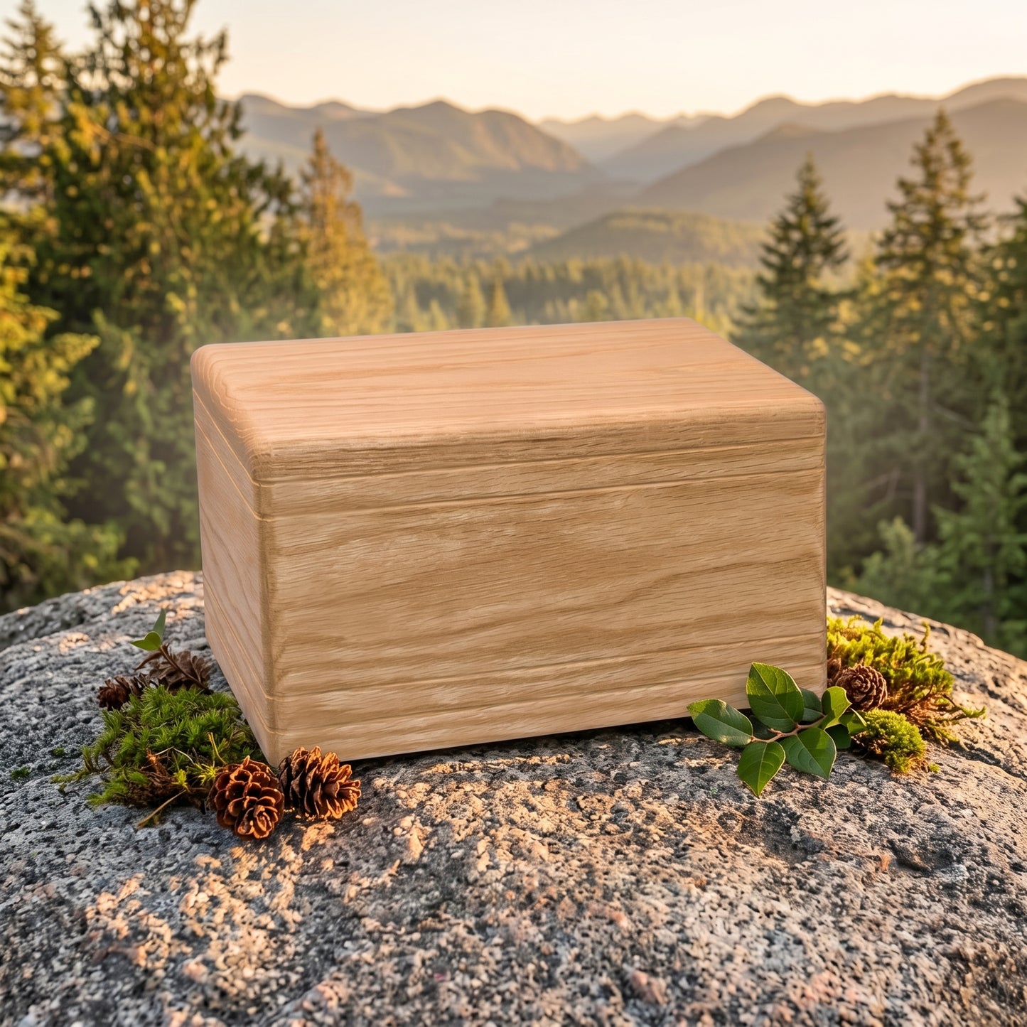 Boxwood Memorial Urn