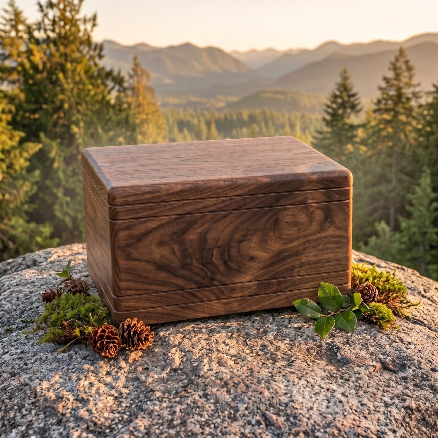 Boxwood Memorial Urn