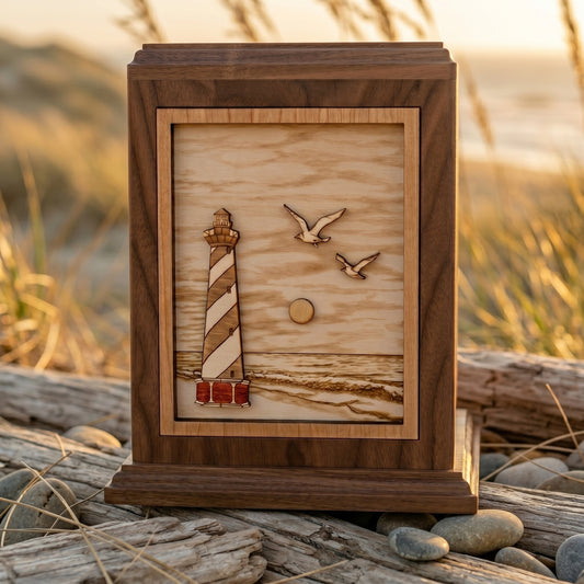 Corinthian Cape Hatteras Lighthouse Wood Memorial