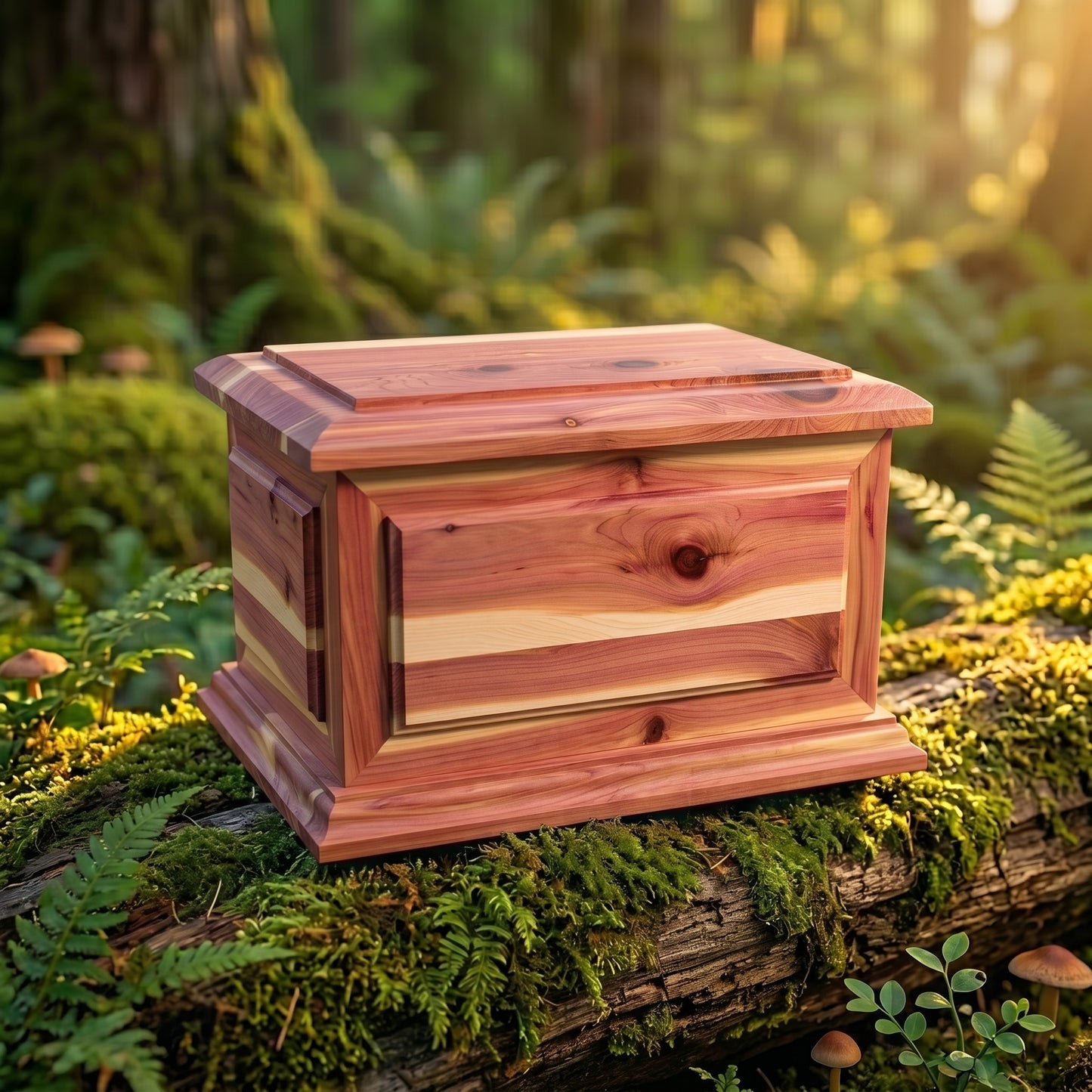Boston II Companion Wood Urn