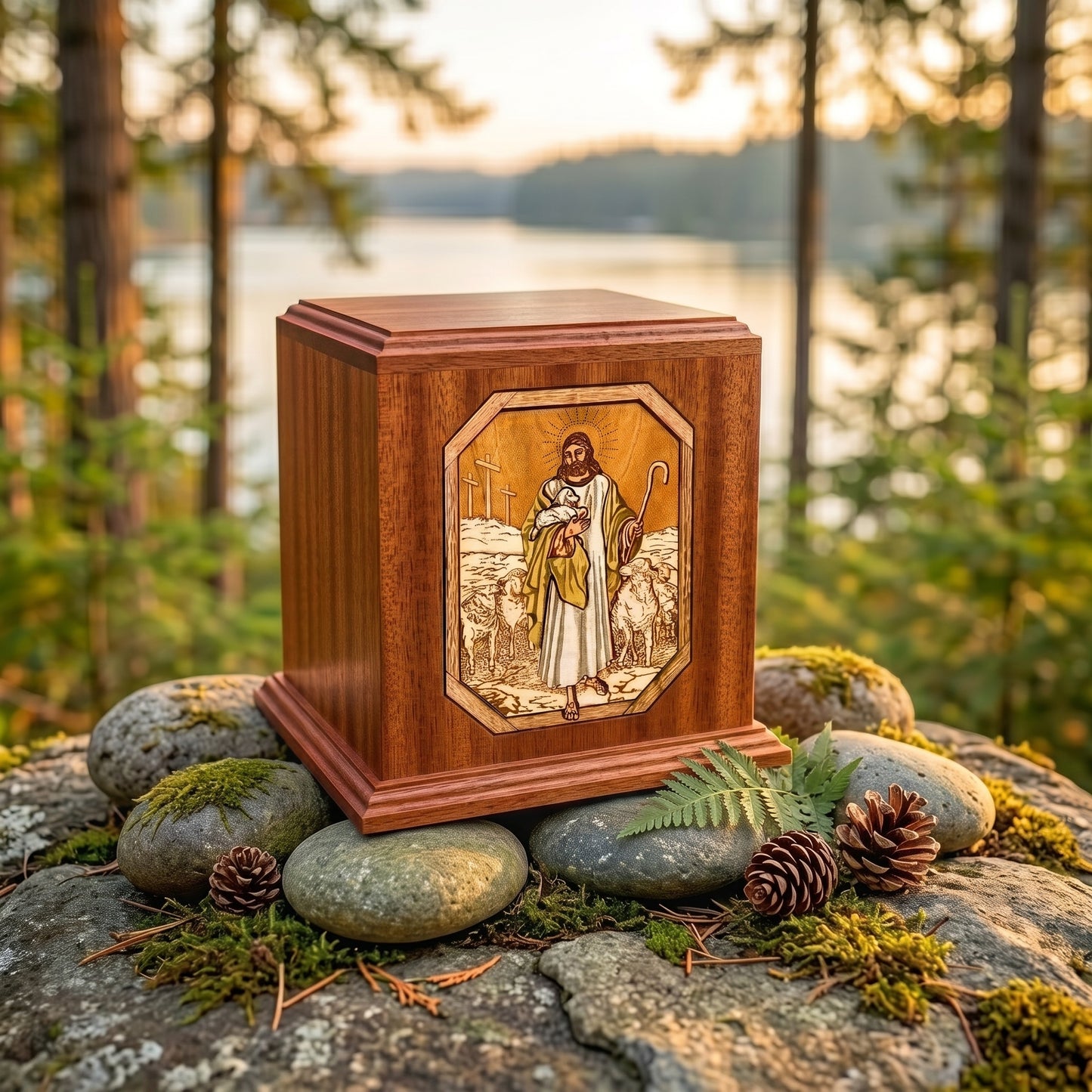 The Lord Is My Shepherd Companion Urn