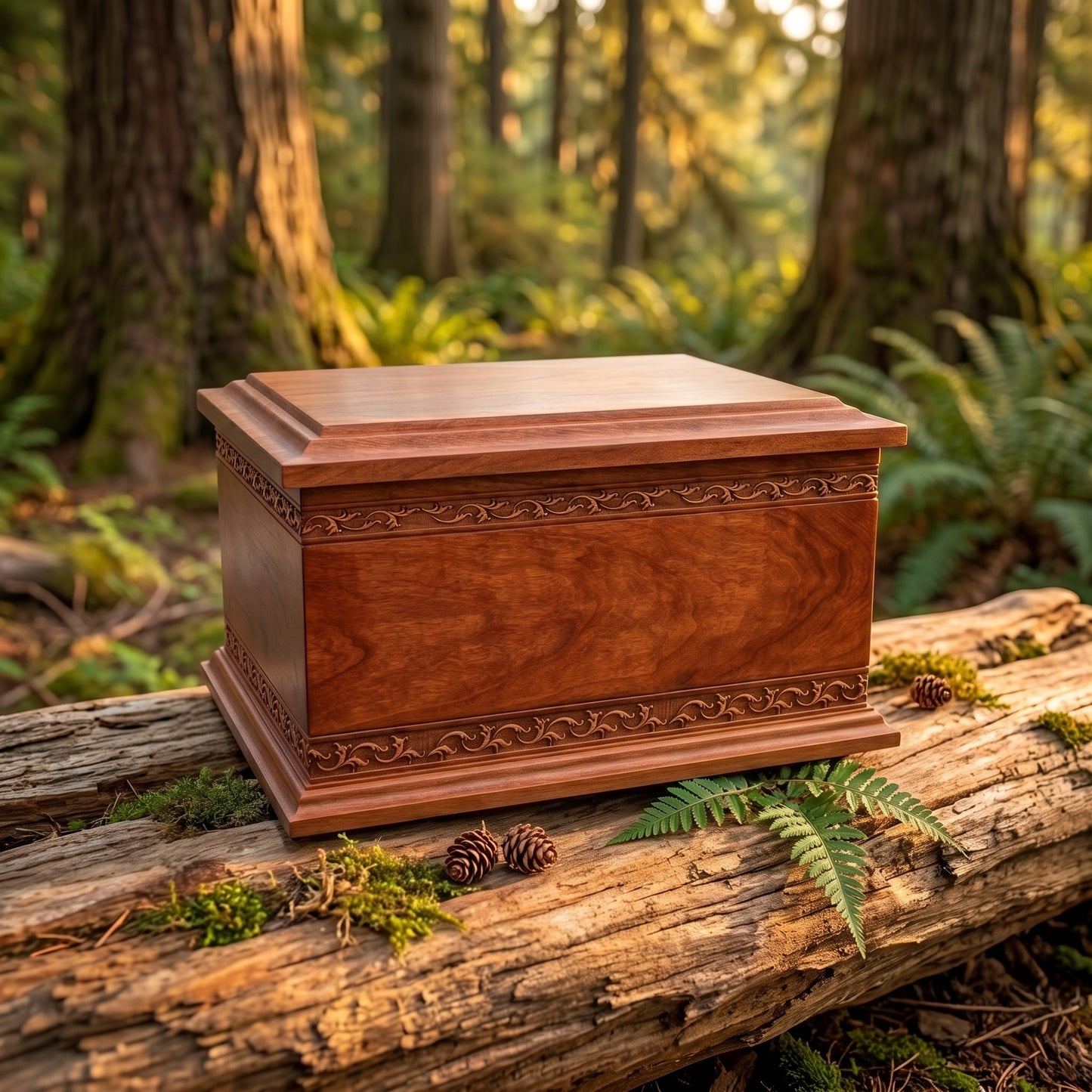Laser Art Carving Companion Urn