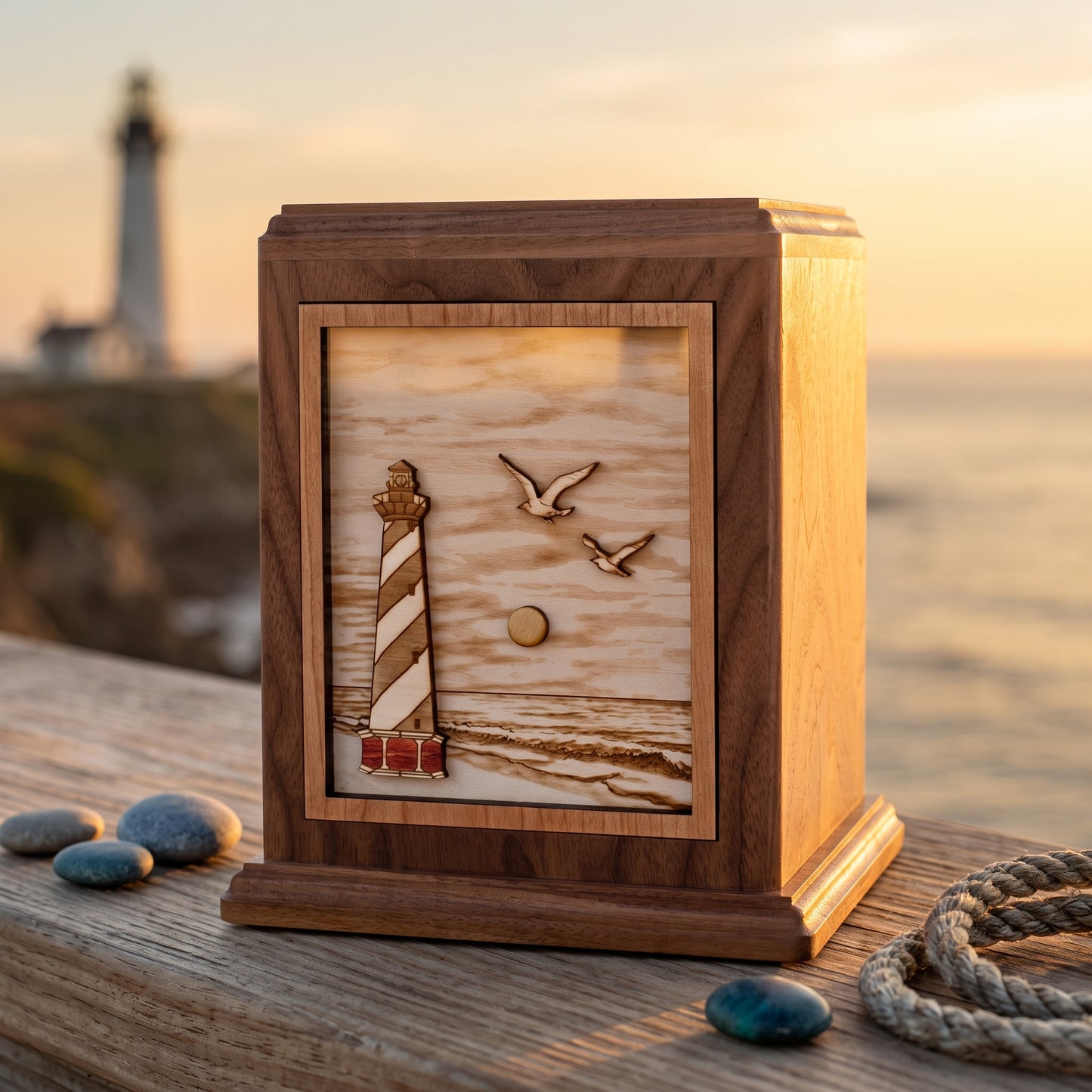 Corinthian Cape Hatteras Lighthouse Wood Memorial