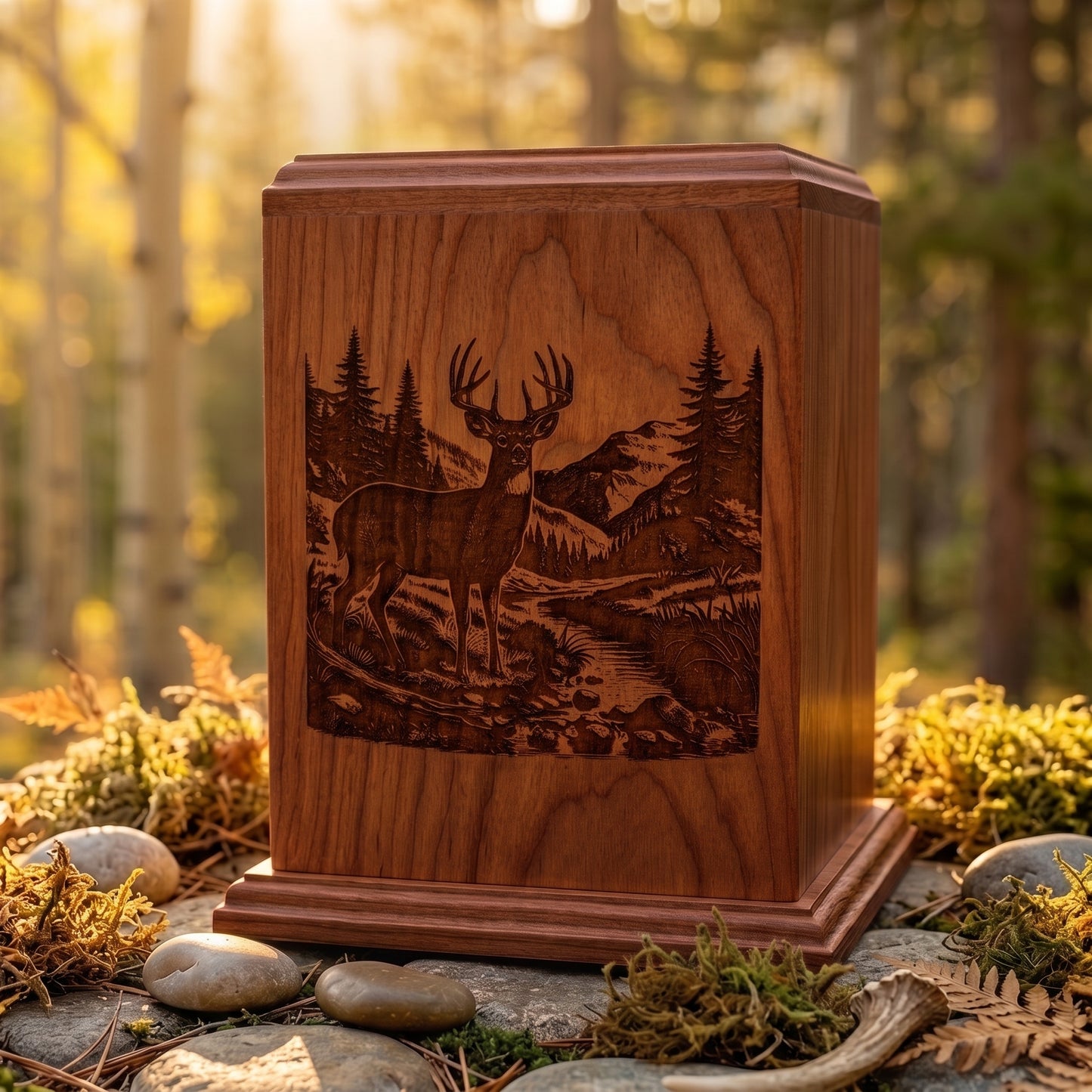 Corinthian Deer Stream Wood Memorial