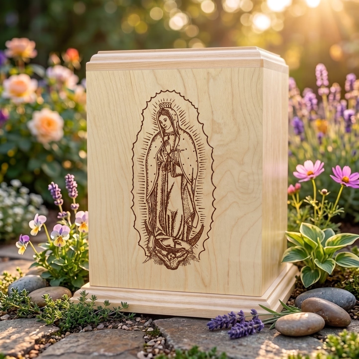 Corinthian Our Lady of Guadalupe Wood Memorial