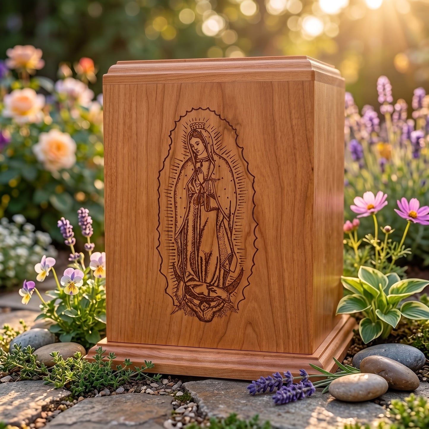 Corinthian Our Lady of Guadalupe Wood Memorial