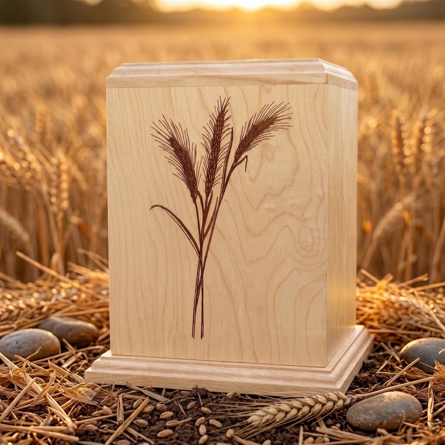Corinthian Wheat Wood Memorial