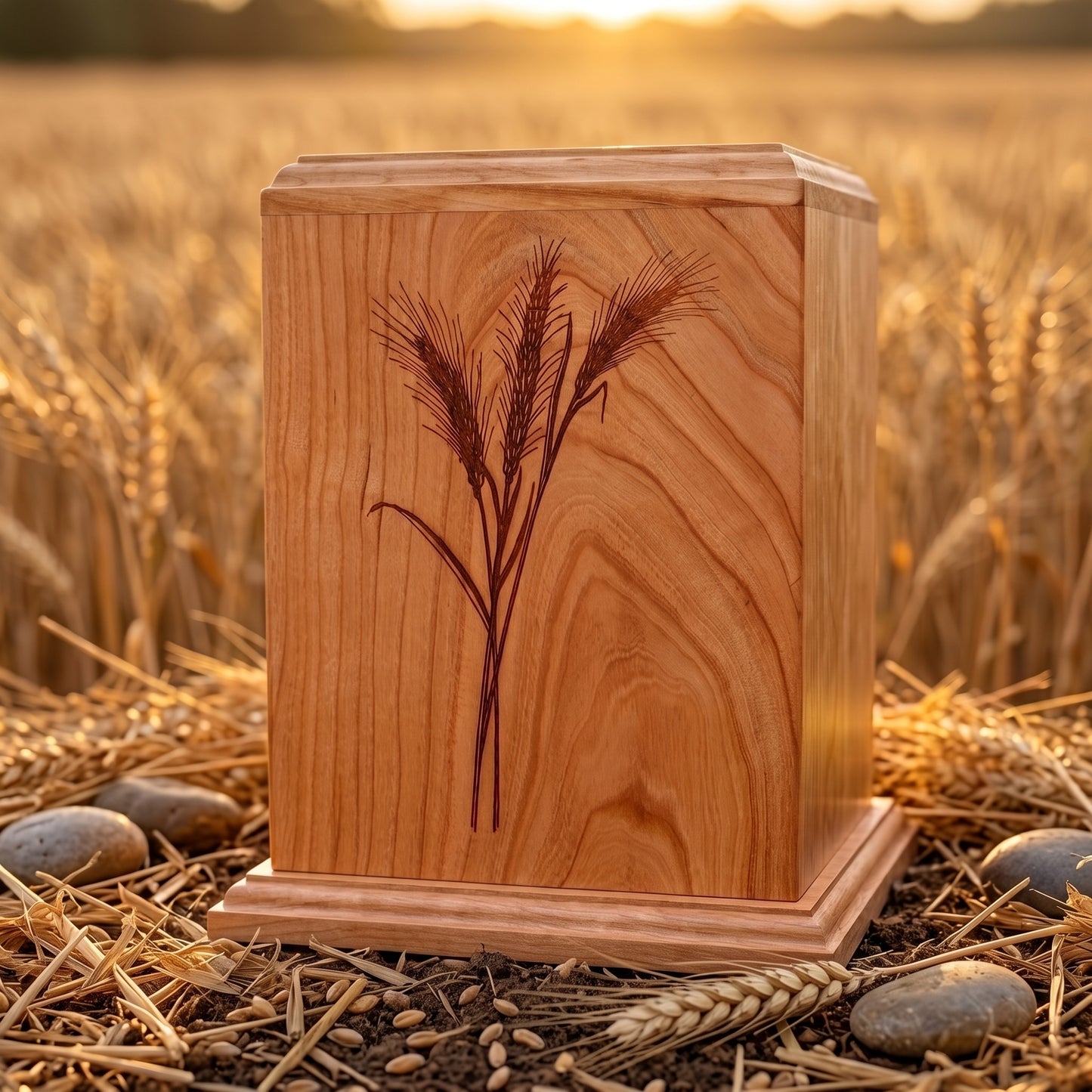 Corinthian Wheat Wood Memorial