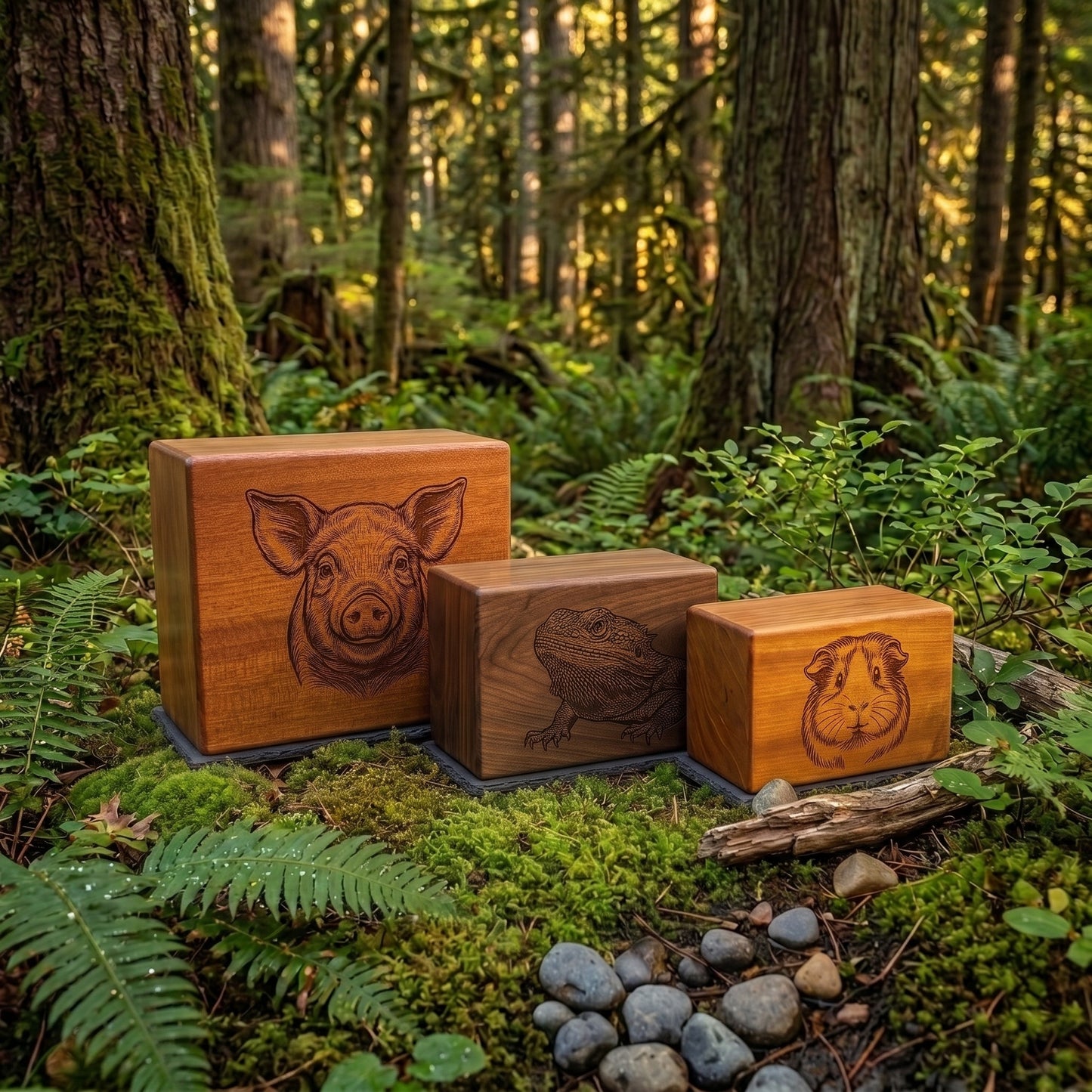 Custom Engraved Pet Urn Memorial
